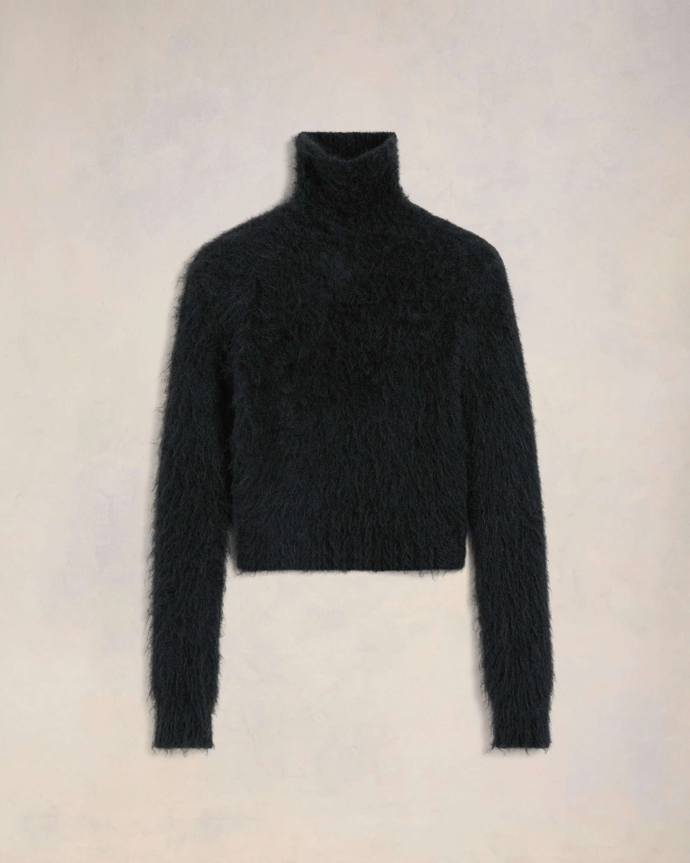Alpaca Mohair Brushed Sweater