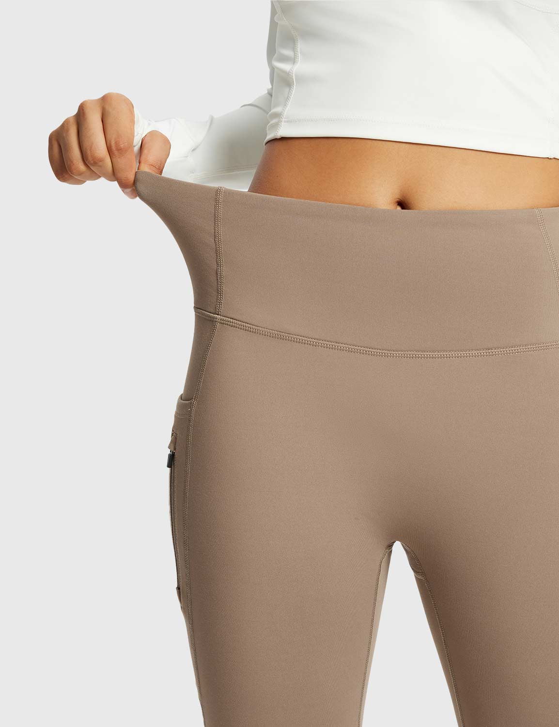 Laureate High-Rise Thermal Flared Pants