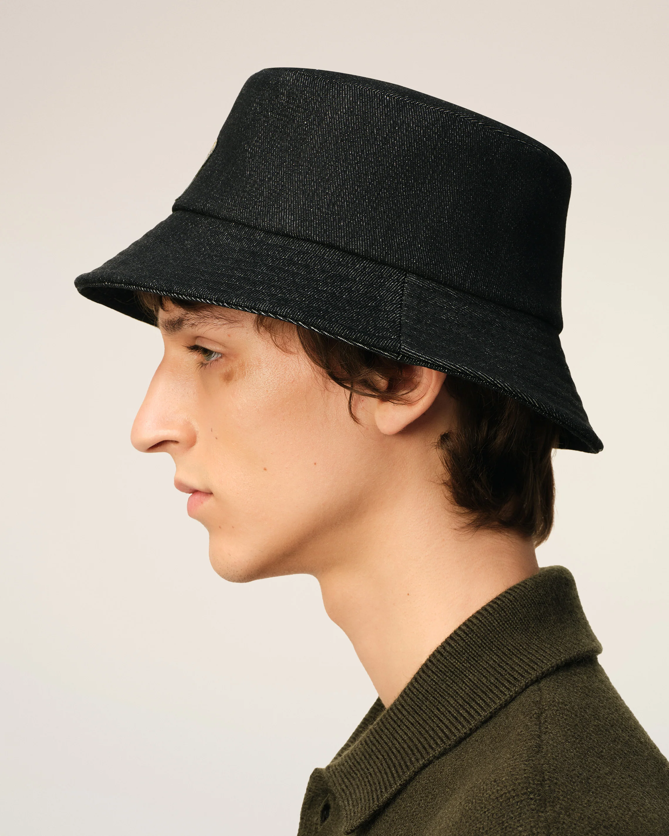 Bob Rivet Ami De Coeur Noir En Coton