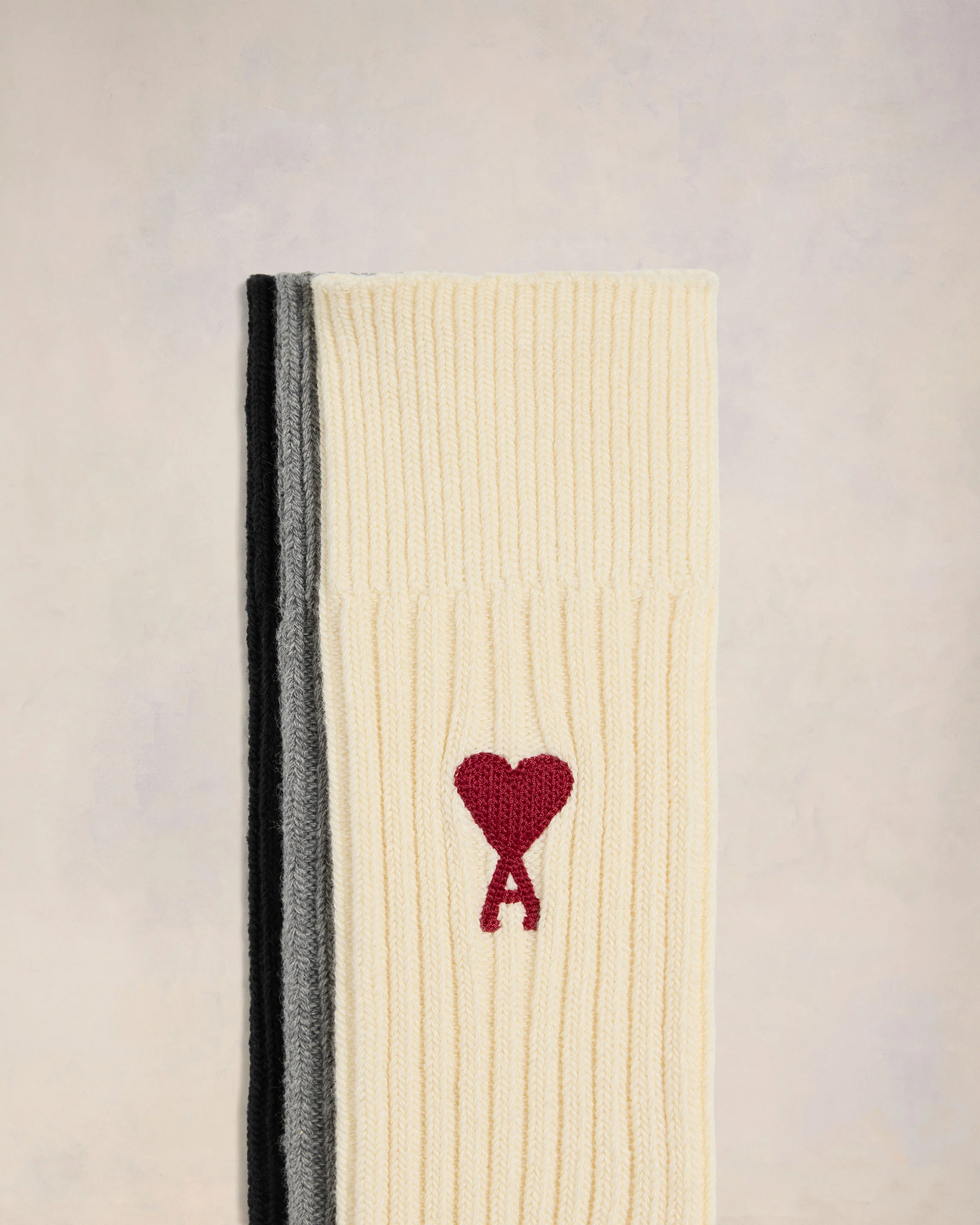 Tricolor Cotton Three Pack Socks