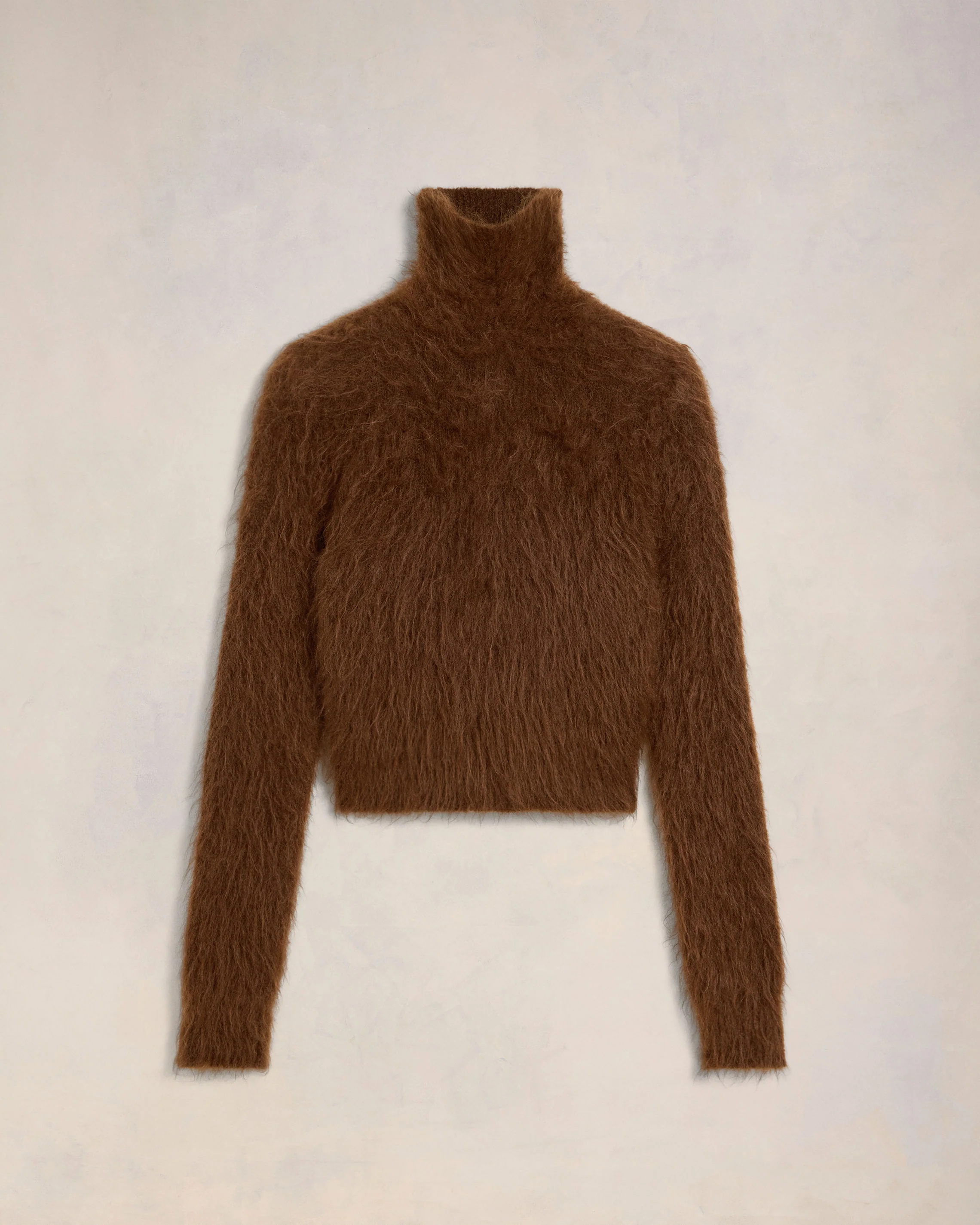 Alpaca Mohair Brushed Sweater