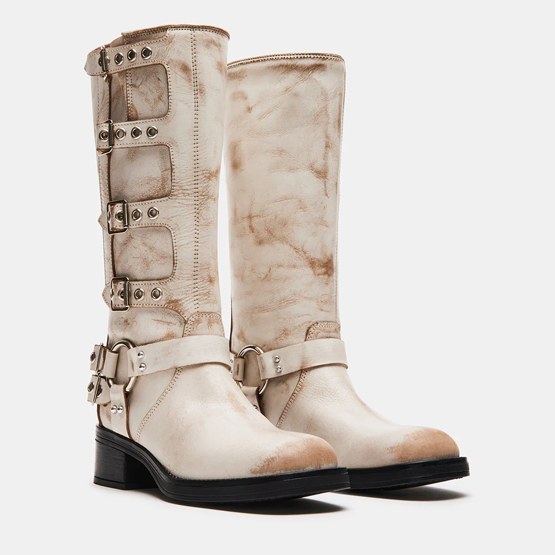 ROCKYY WHITE LEATHER