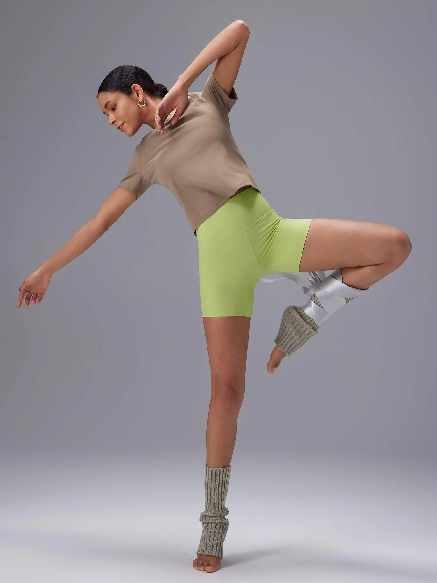 Freeleaf 5 Seamless High-Rise Shorts