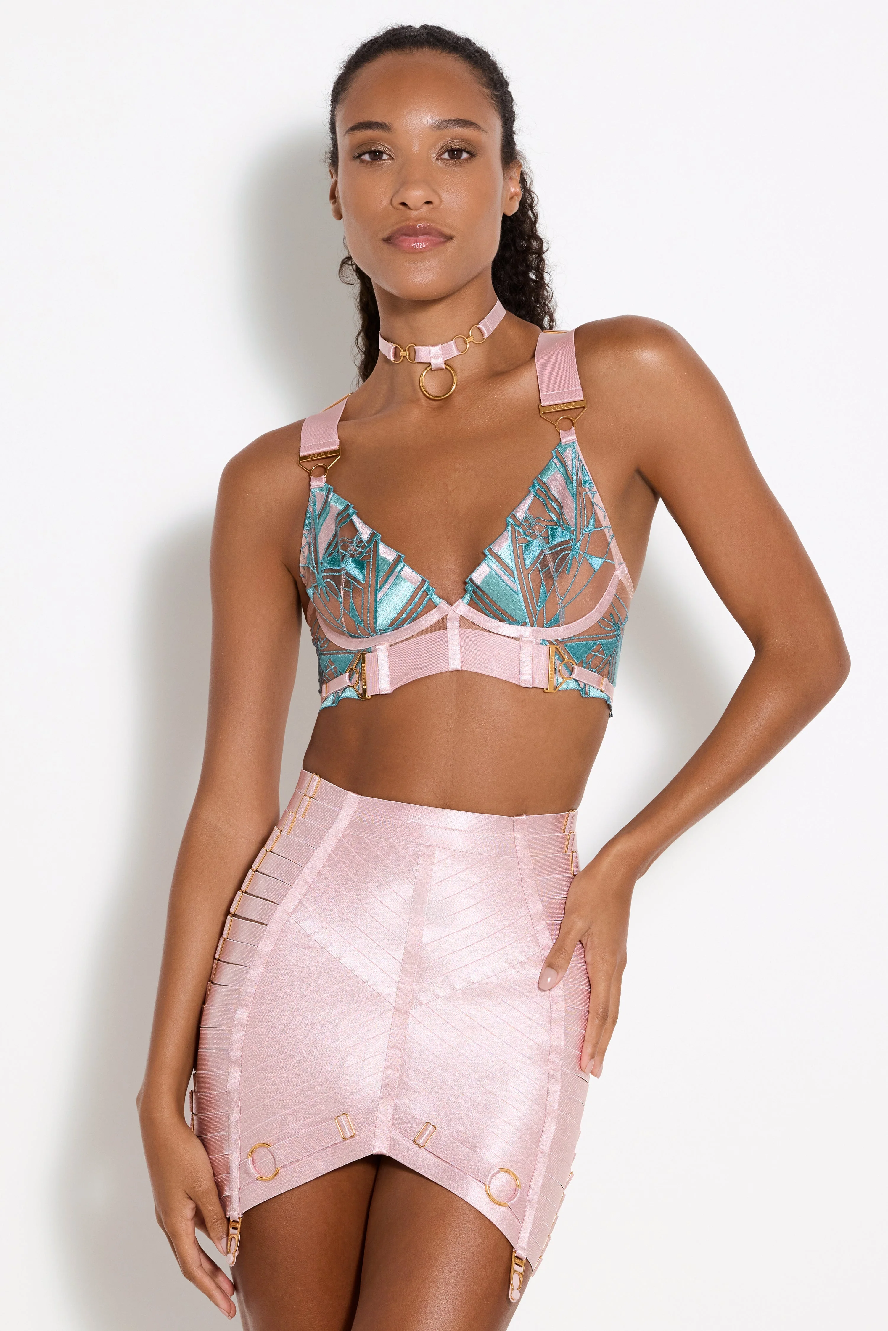Cubism Longline Bodice Bra