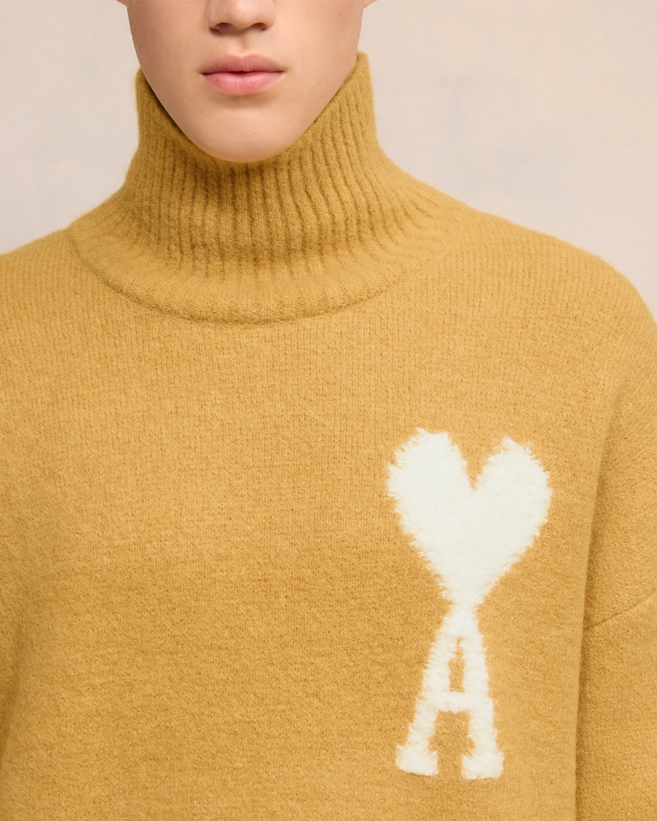 Off-White Ami de Coeur Funnel Neck Sweater