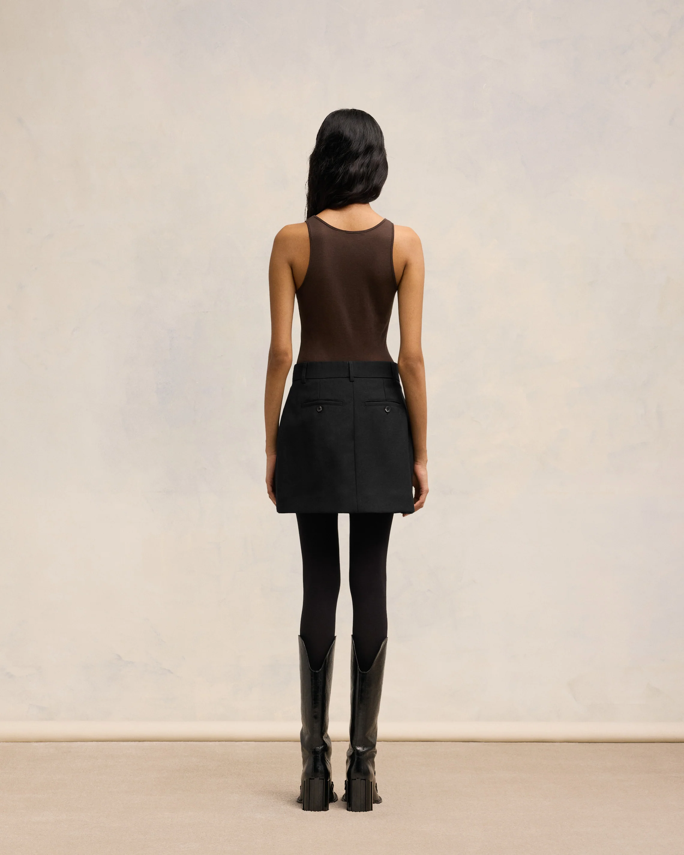 Mini Skirt With Panels