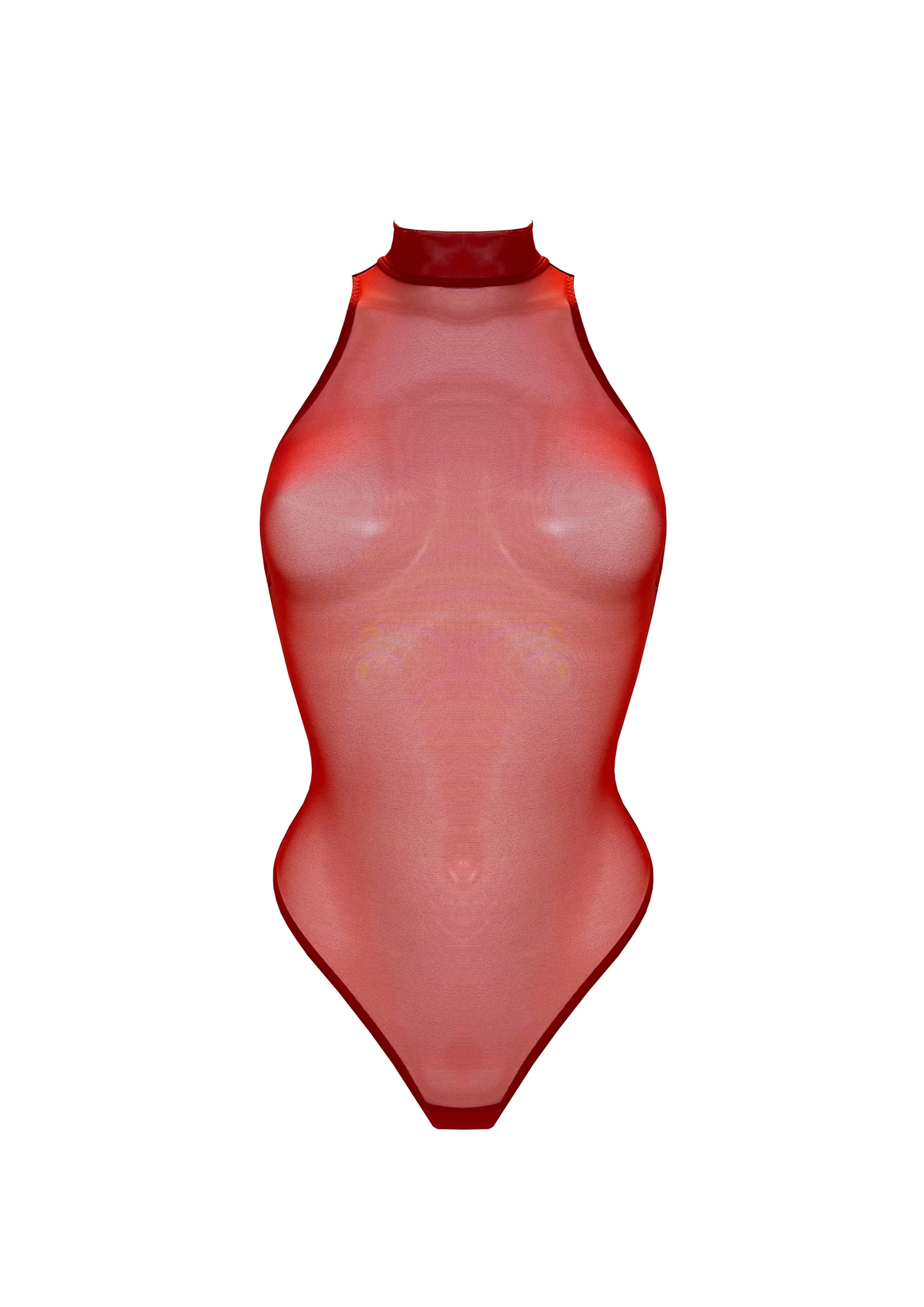 Signature Mesh High Neck Body