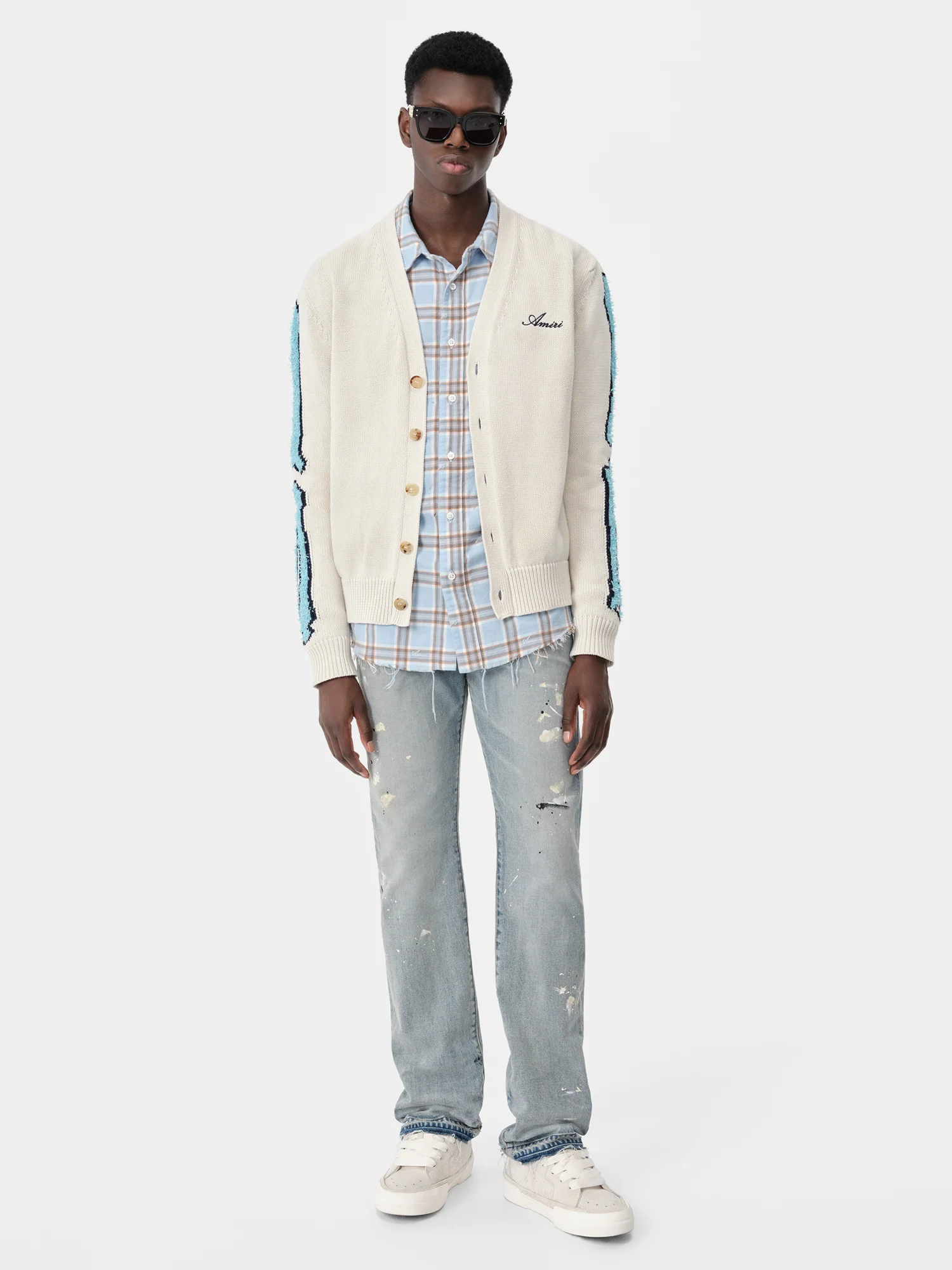 BONES CARDIGAN - Birch