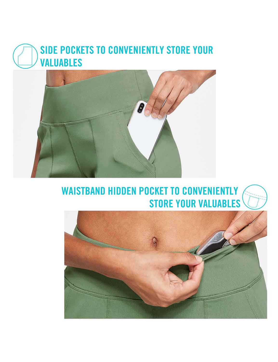 Laureate High Rise Bermuda Shorts