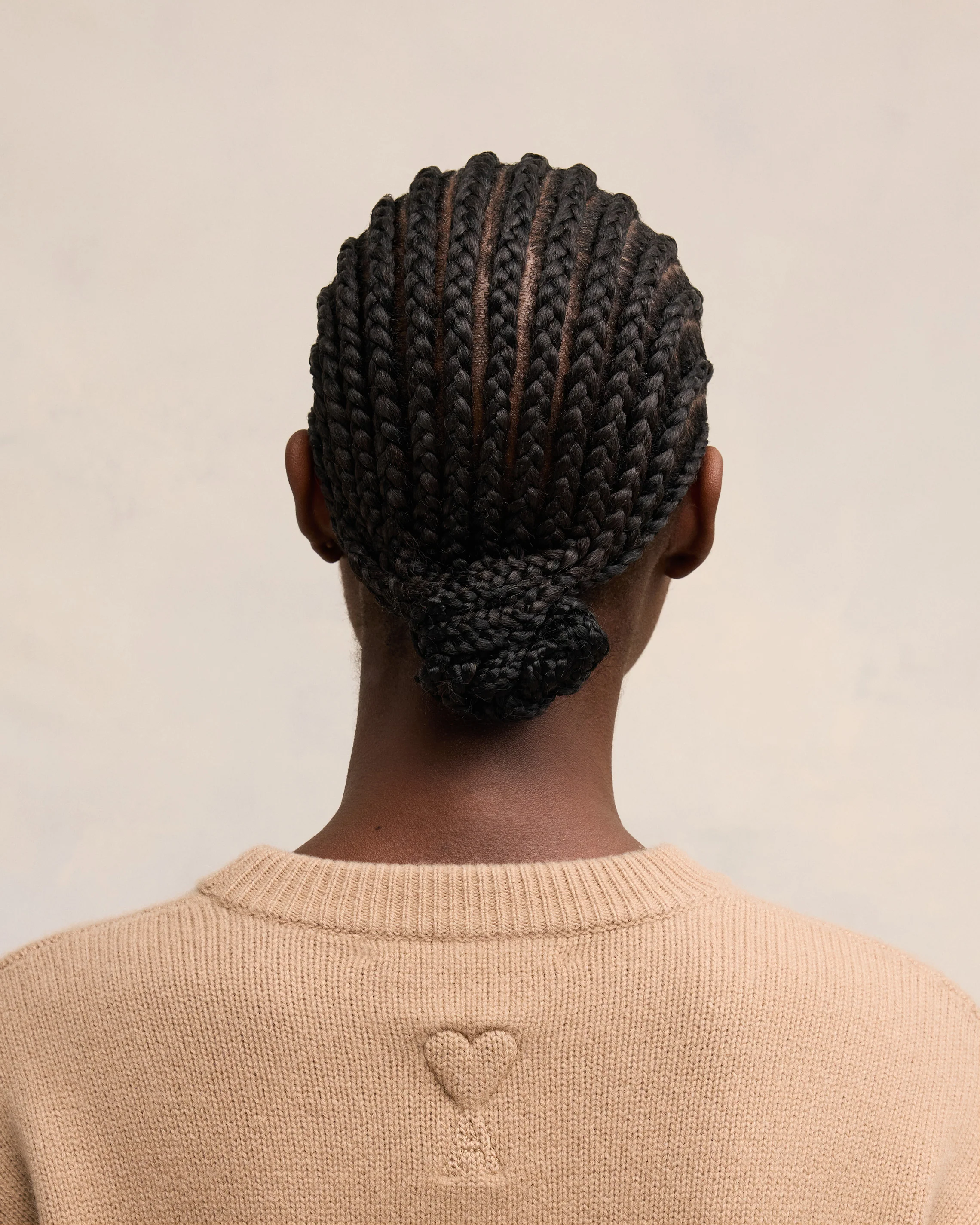 Argyle Double Crewneck Sweater