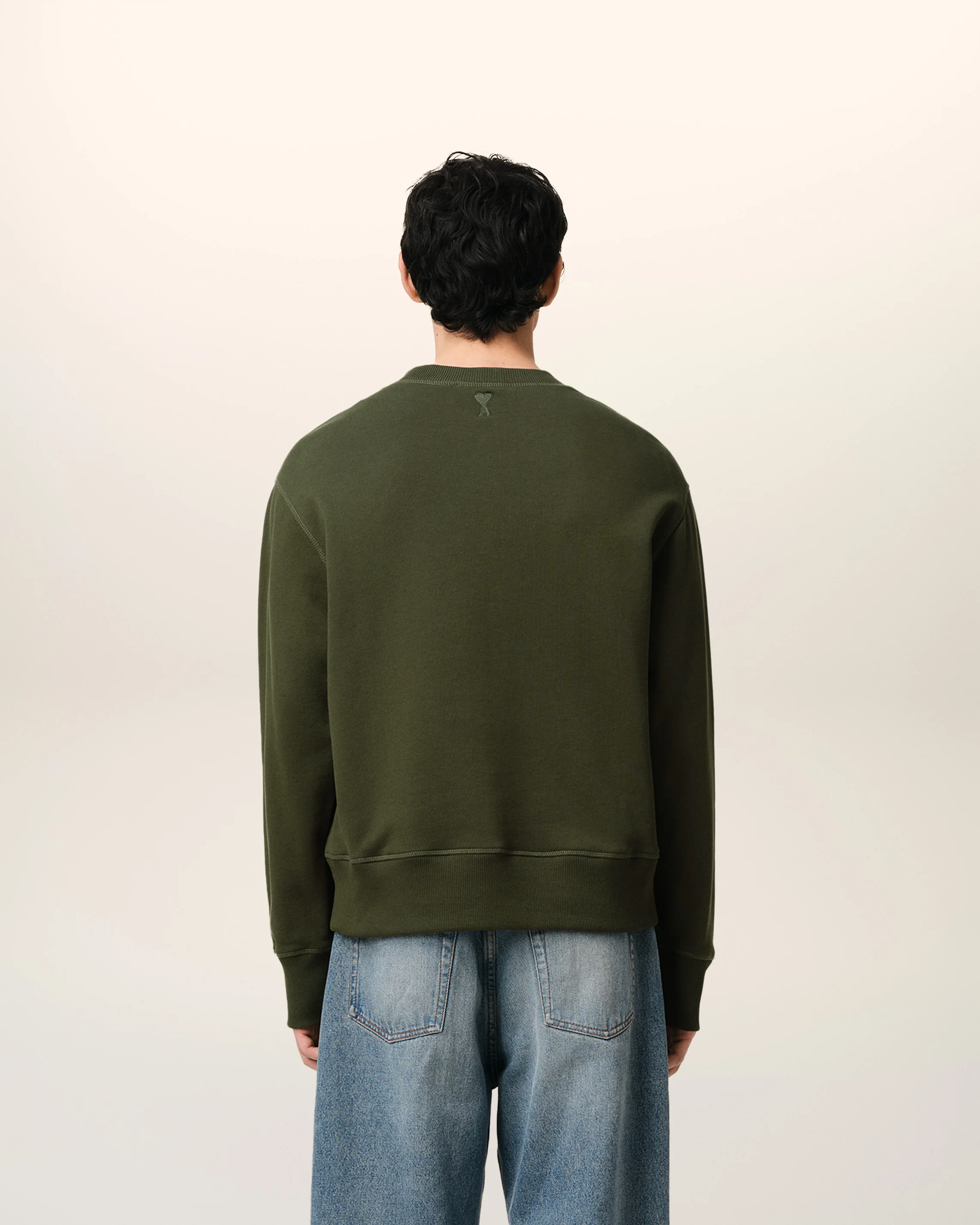 Green Cotton Sweatshirt