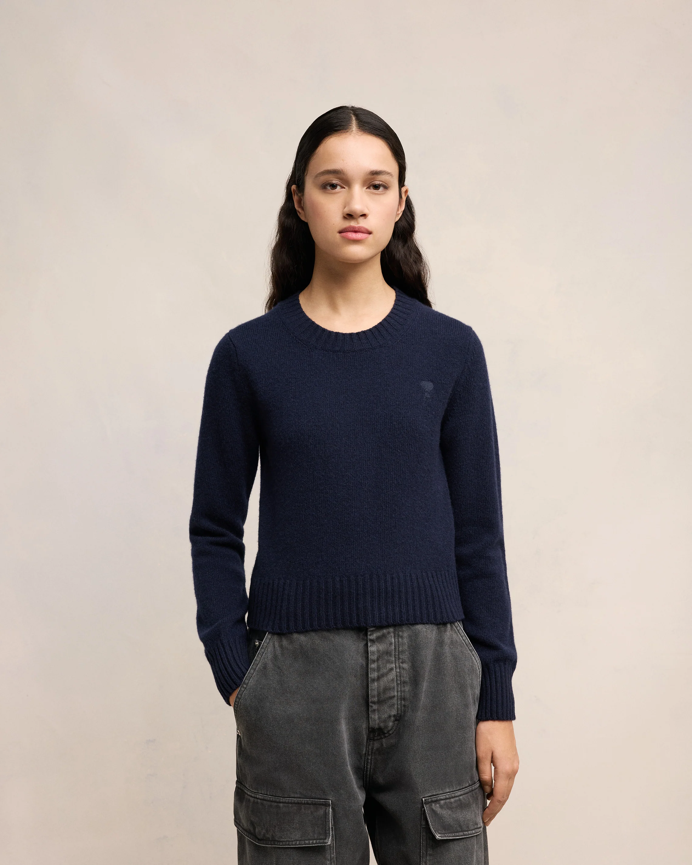 Cashmere Ami de Coeur Crew Neck Sweater