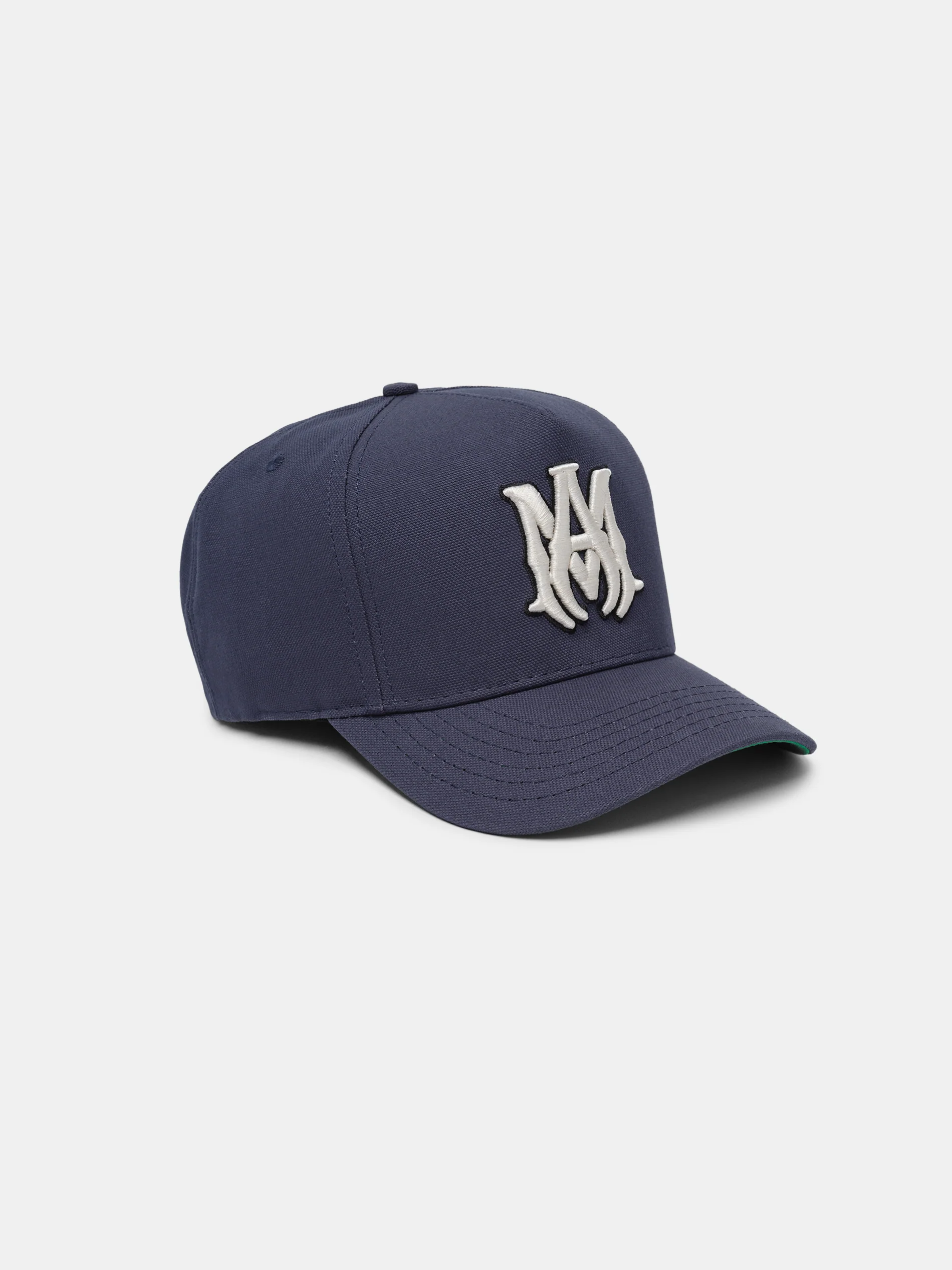 MA STAGGERED AMIRI FULL CANVAS HAT - Navy Off White