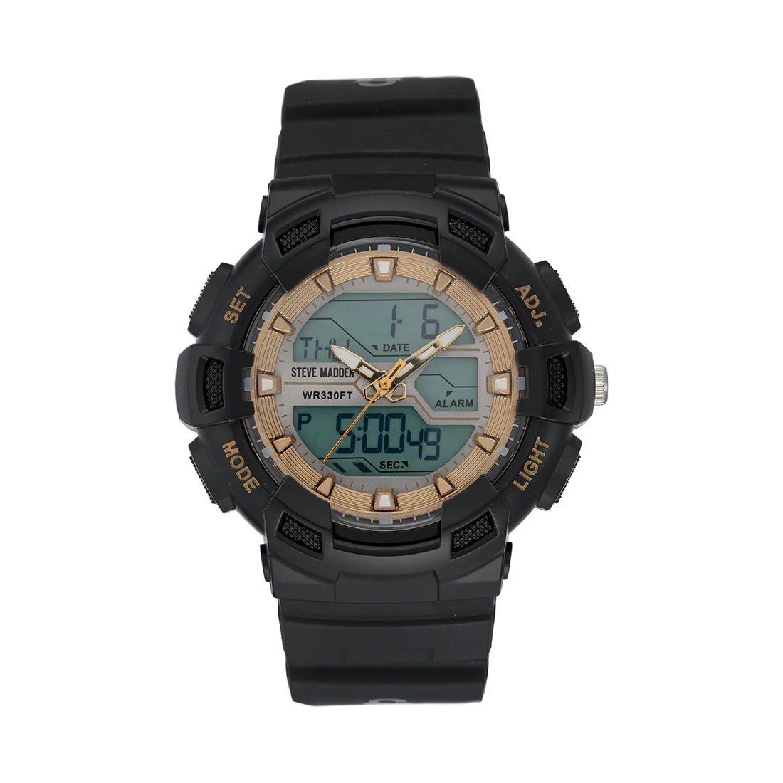 OVERSIZED SPORT WATCH BLACK MULTI