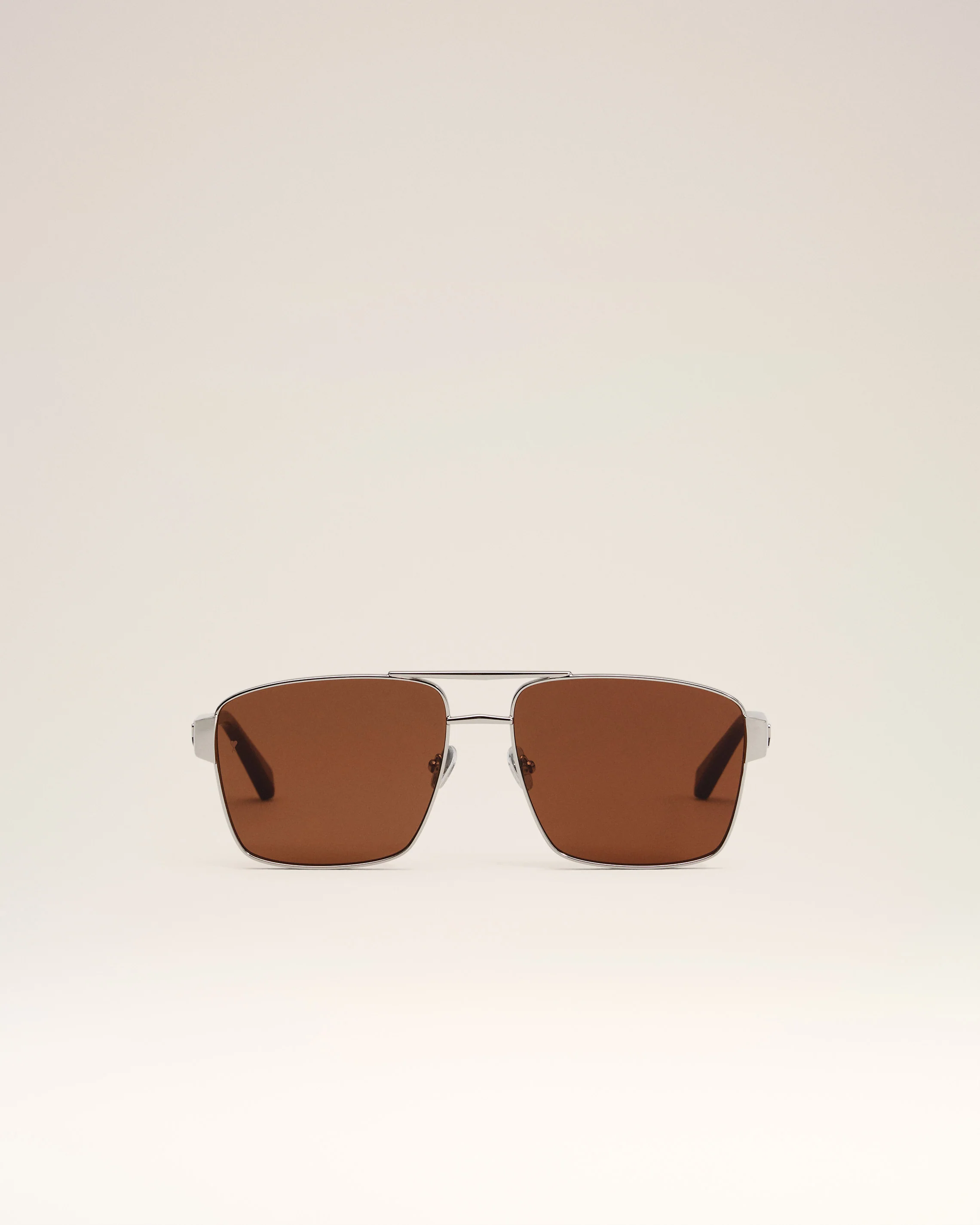 Silver Stainless Steel 75007 Sunglasses