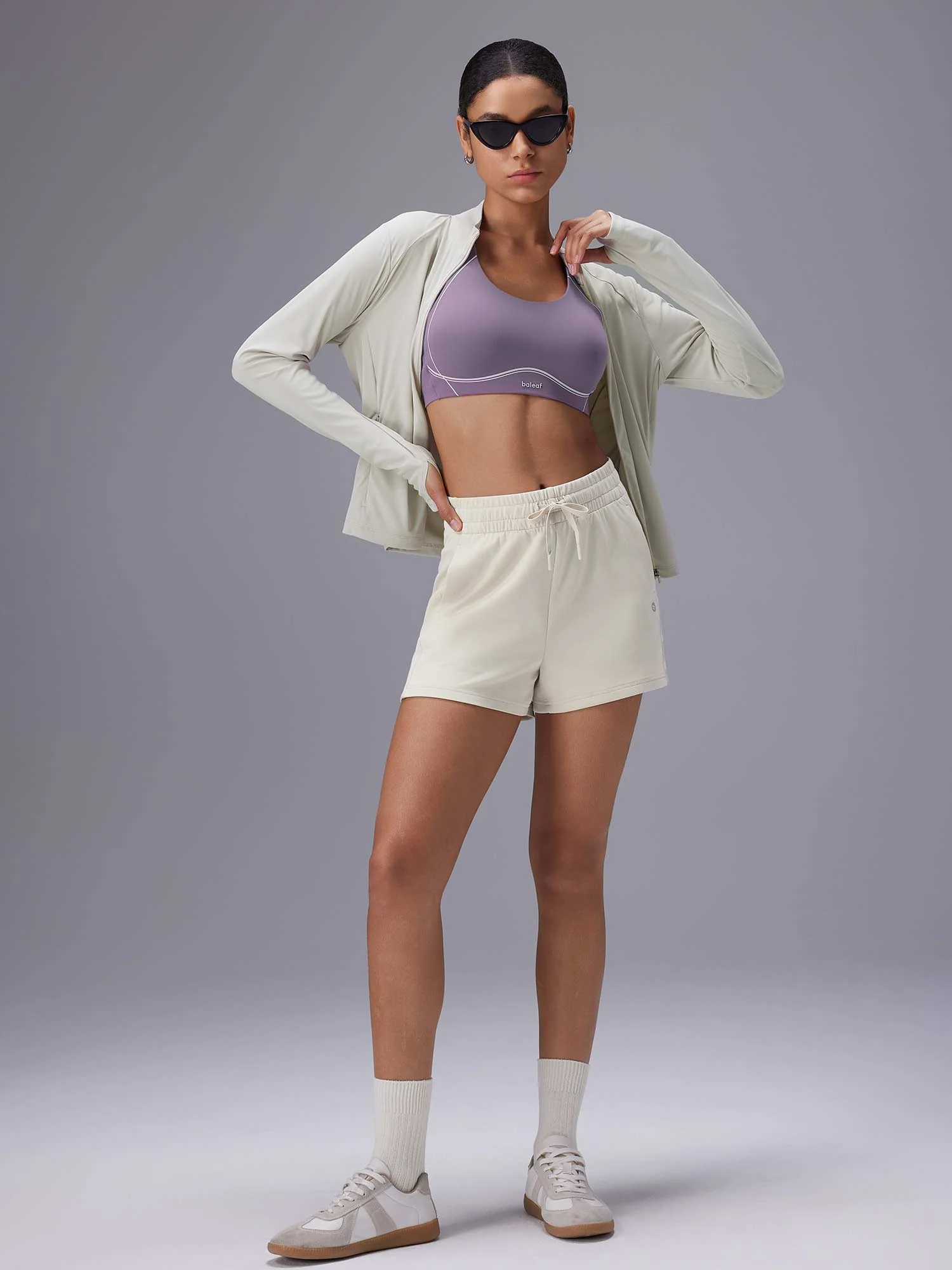 Freeleaf Printed Spaghetti Strap Sports Bra