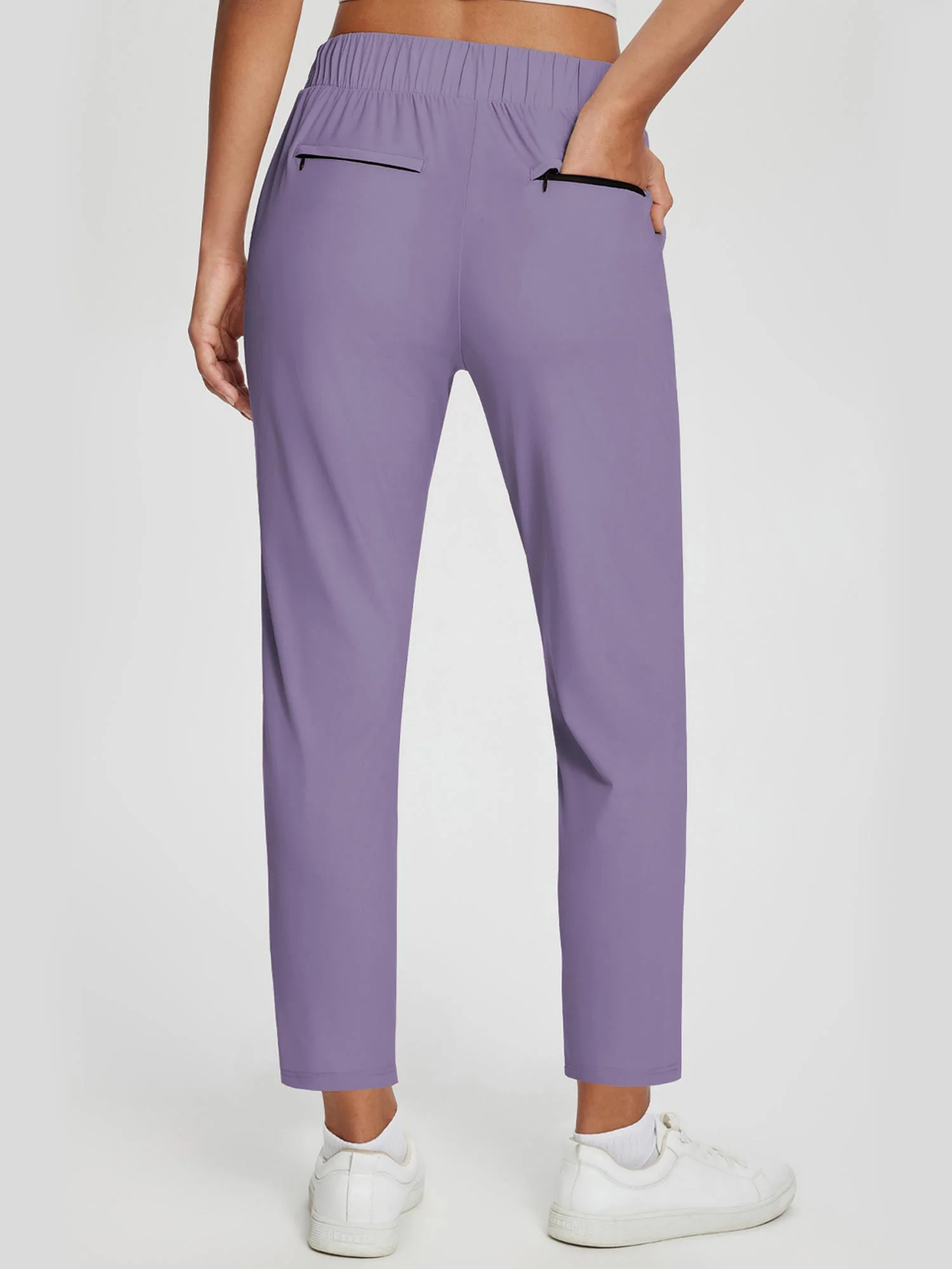 Flyleaf Ankle-length High-rise Pants