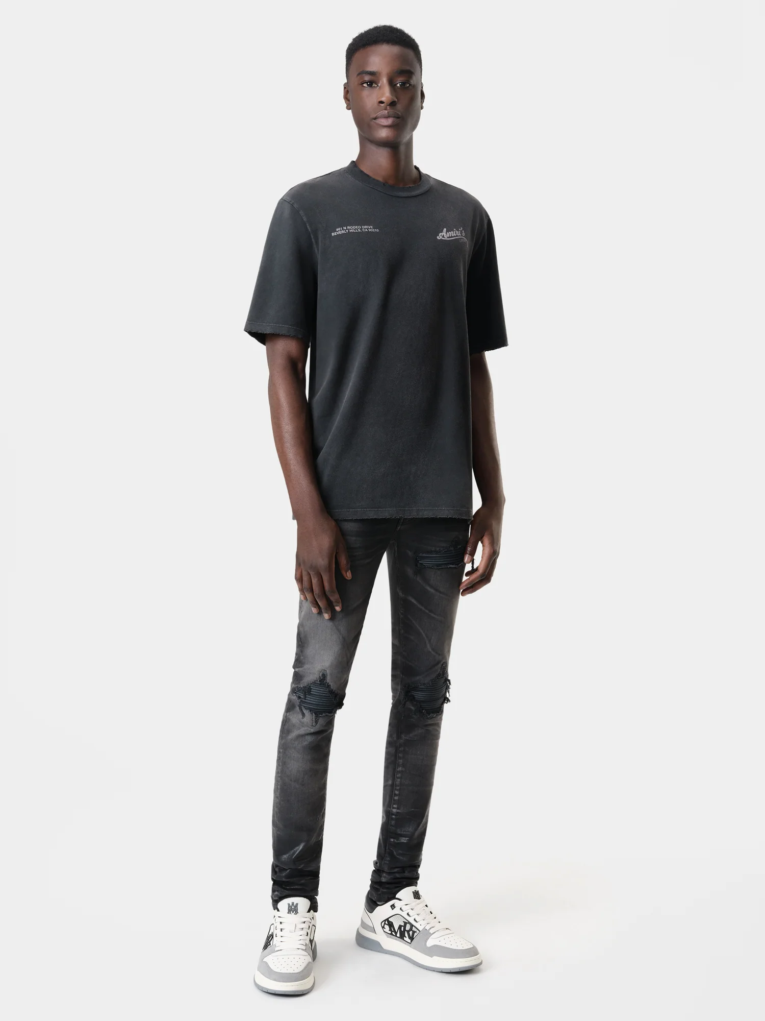 AMIRI CINEMAS VINTAGE TEE - Black