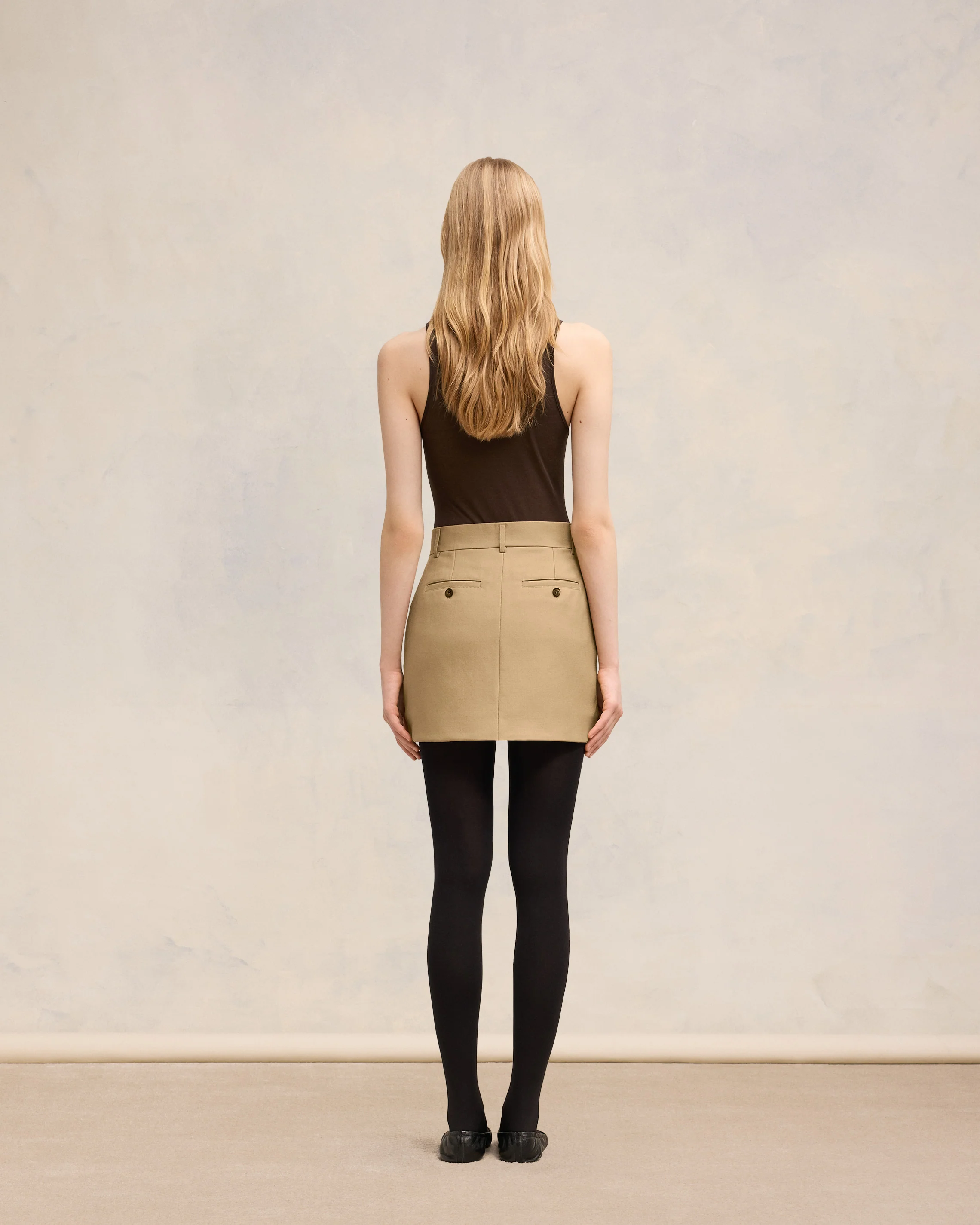 Mini Skirt With Panels