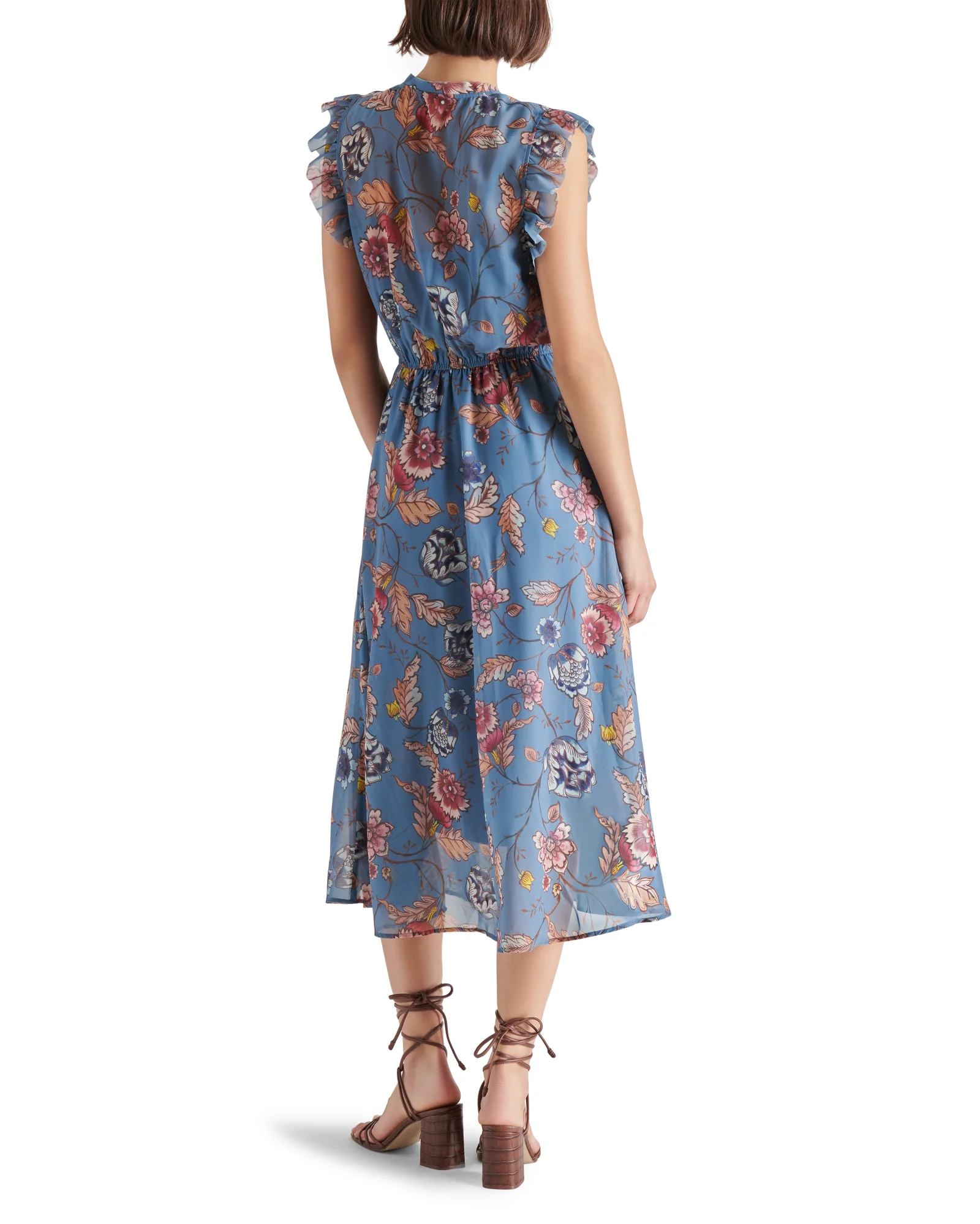 ALLEGRA DRESS BLUE MULTI