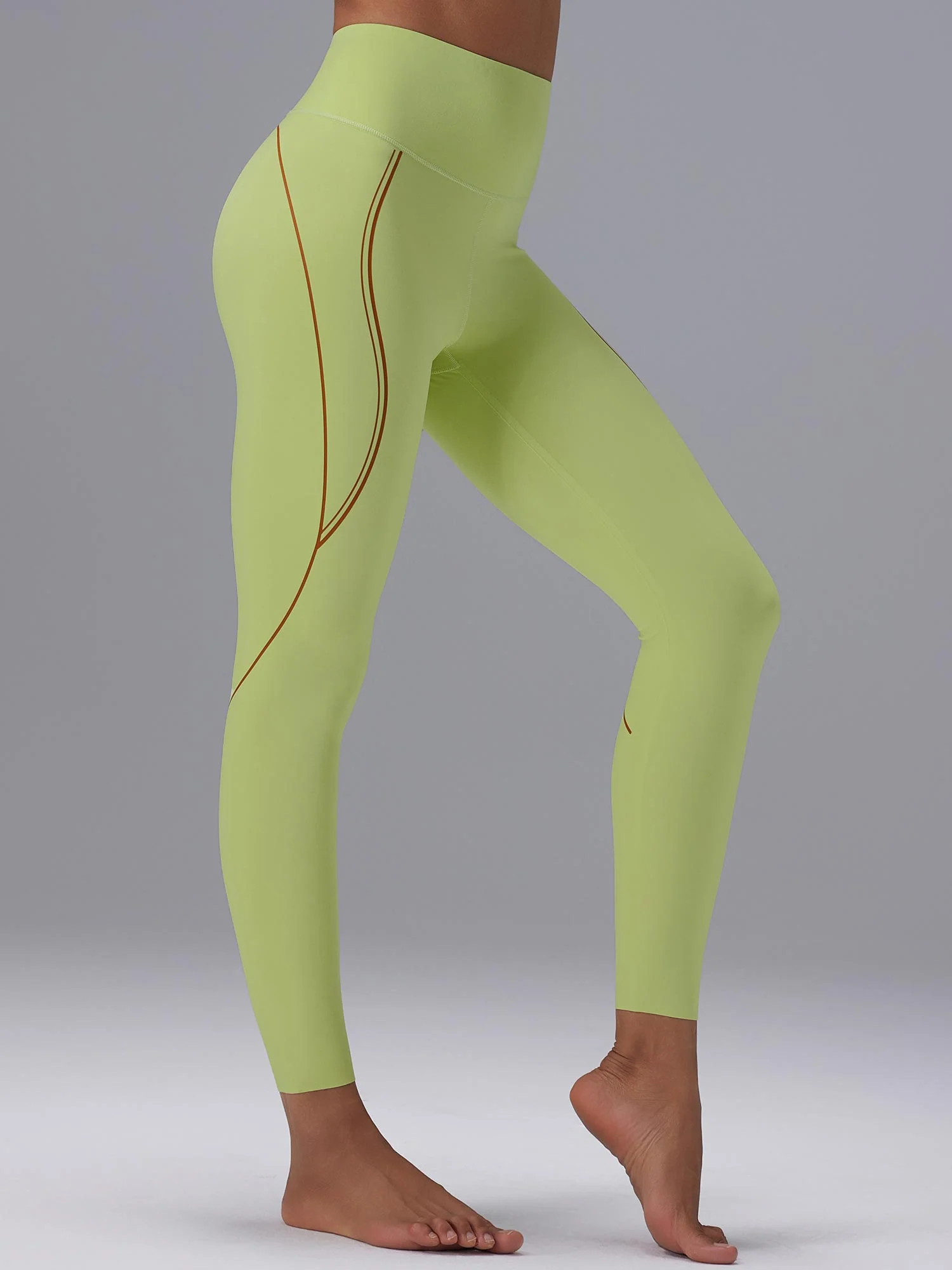 Freeleaf 25 High Rise Stripe Print Leggings