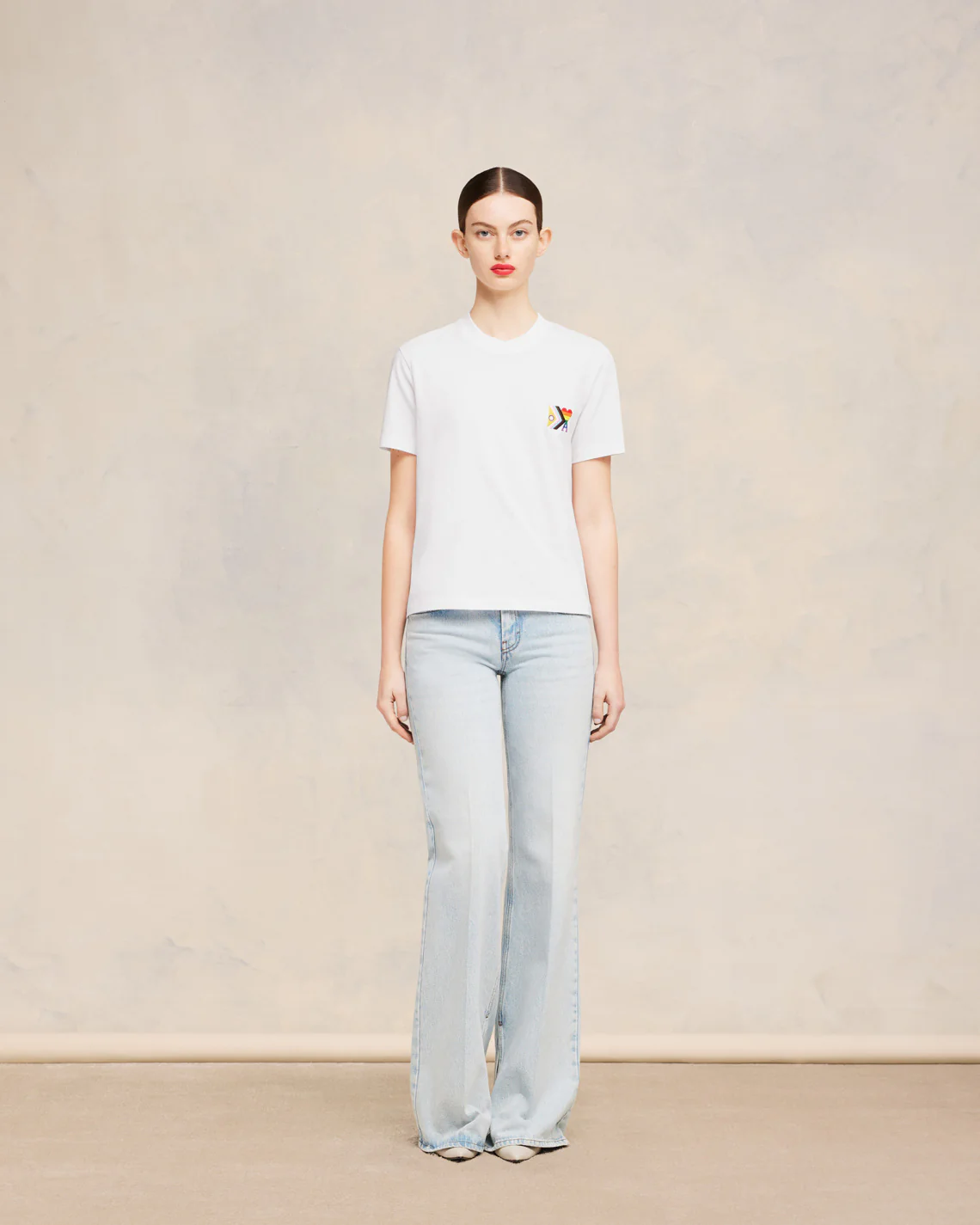 Rainbow Ami de Coeur Classic Fit T-shirt