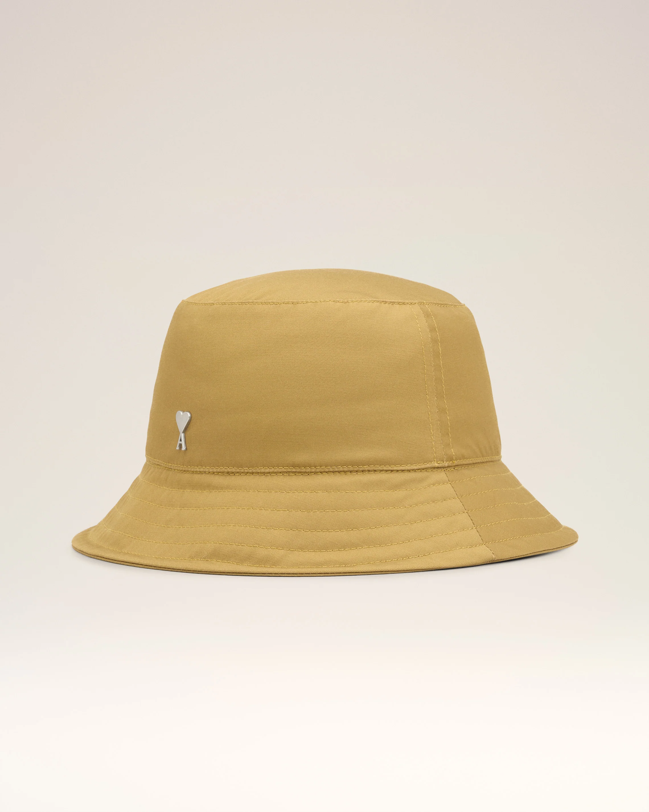 Mustard Twill Ami de Coeur Stud Bucket Hat