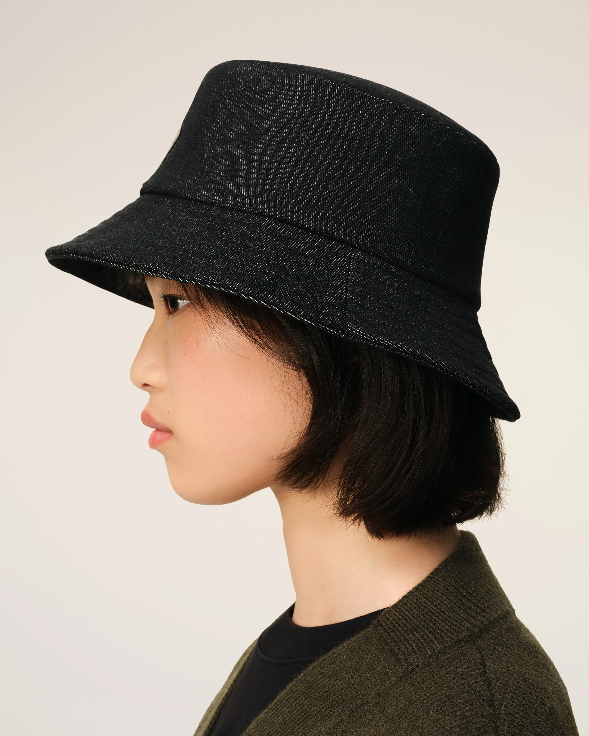 Bob Rivet Ami De Coeur Noir En Coton