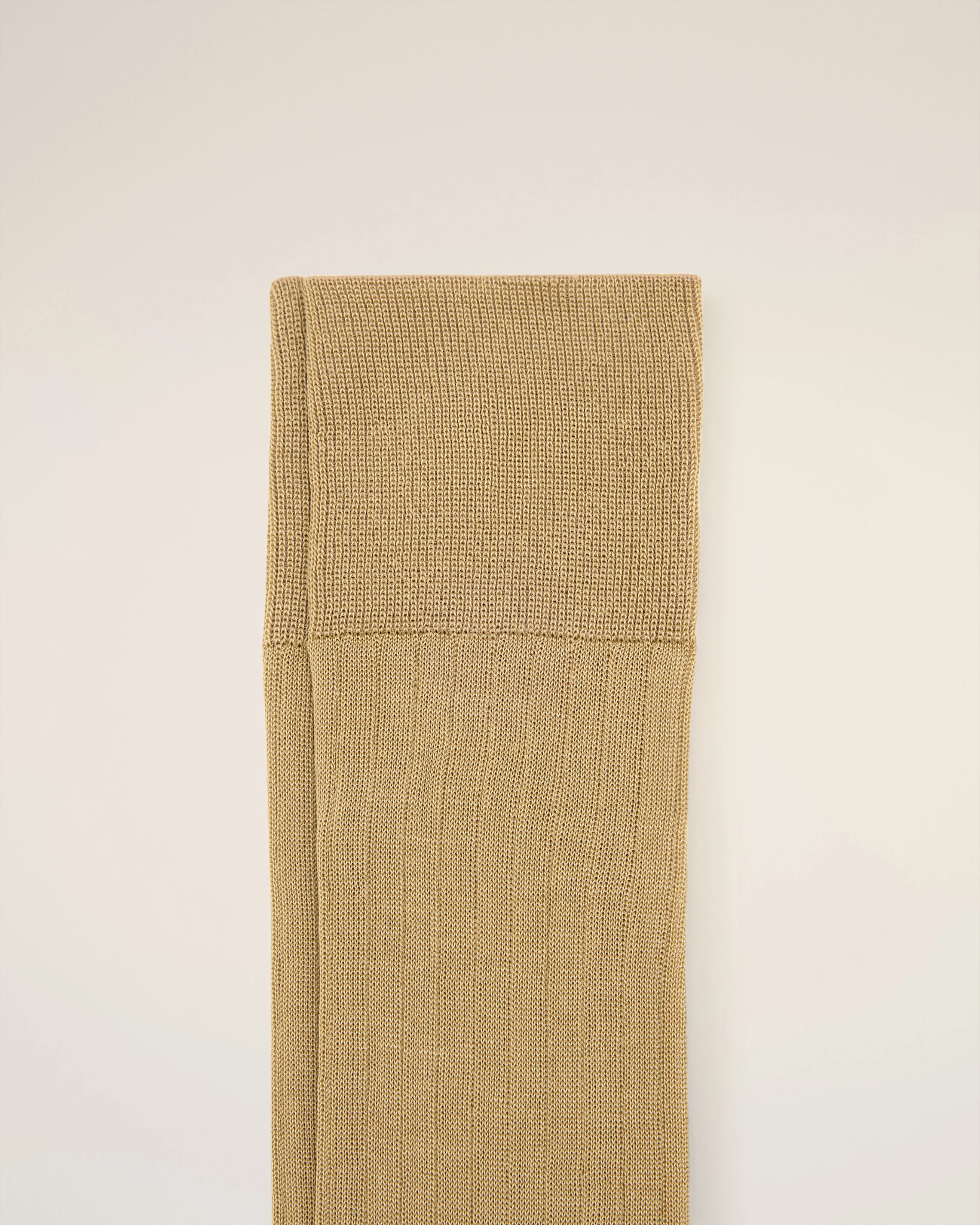 Yellow Cotton Ami de Coeur Plate Socks