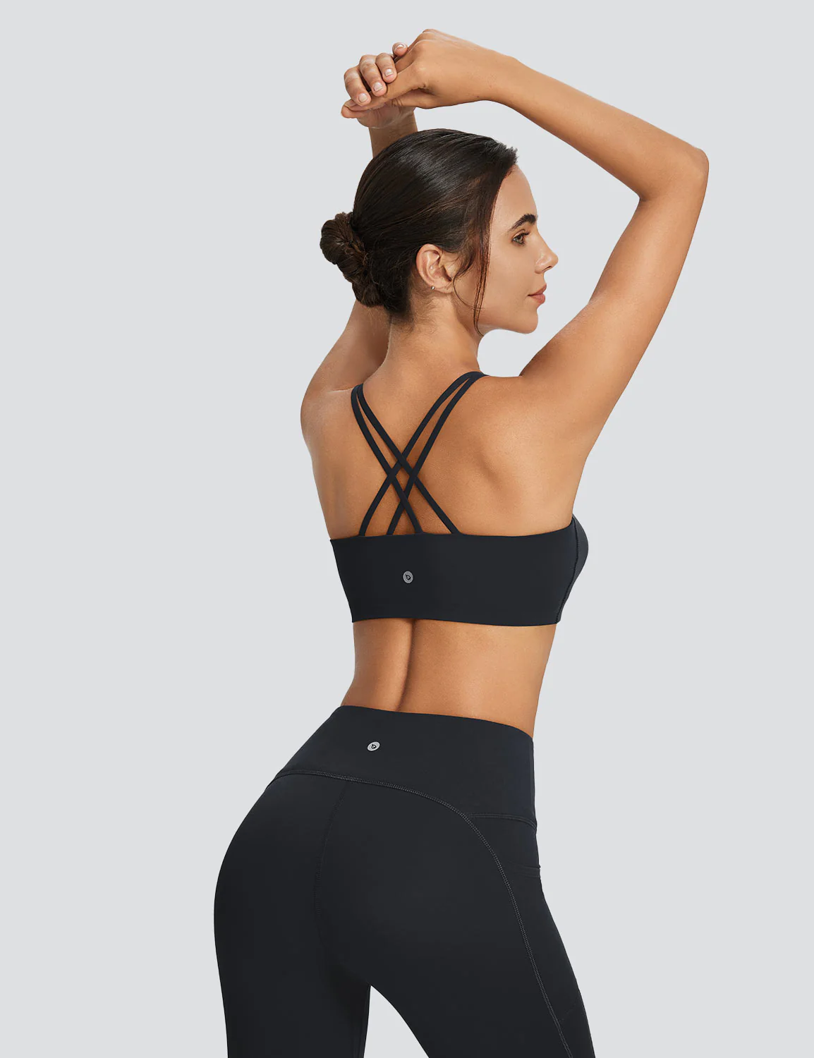 Nuleaf Spaghetti Strap Low Impact Bra