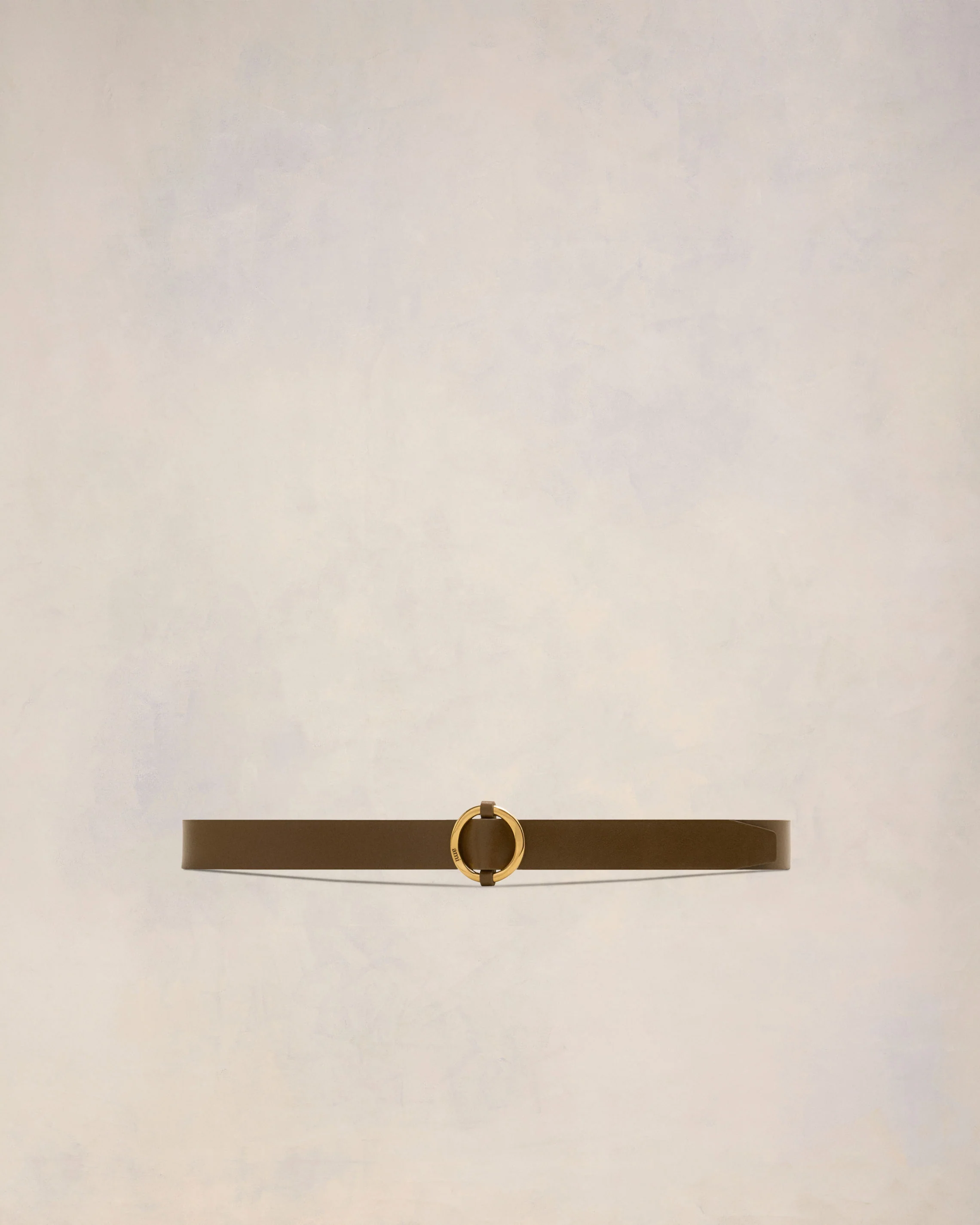 Ami Round Buckle Belt 30 Mm