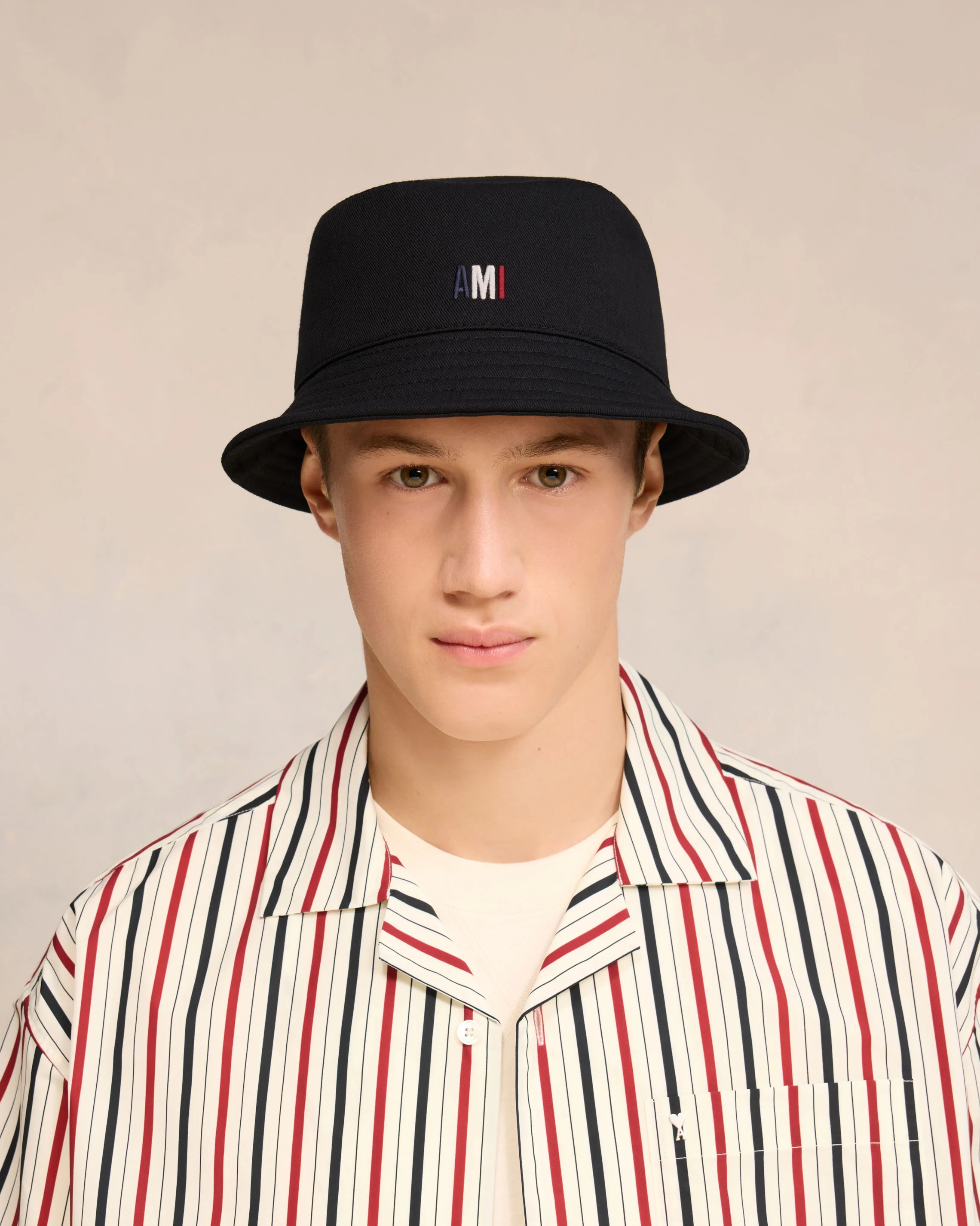 Ami Embroidered Bucket Hat