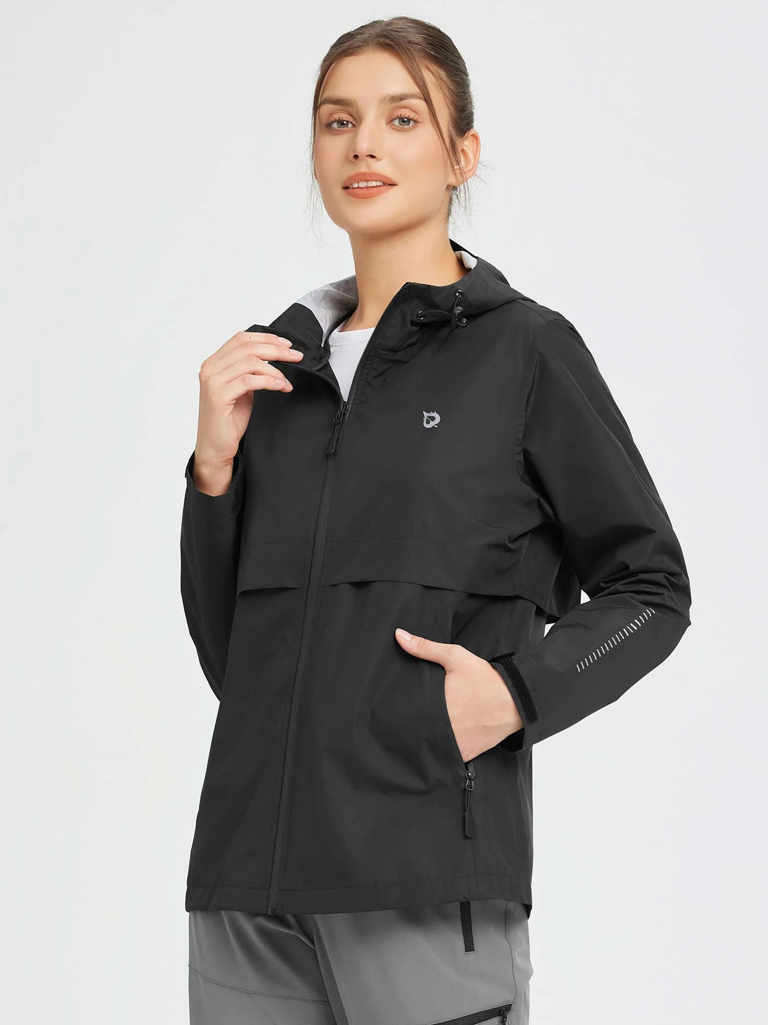 Flyleaf Waterproof Hooded Jacket