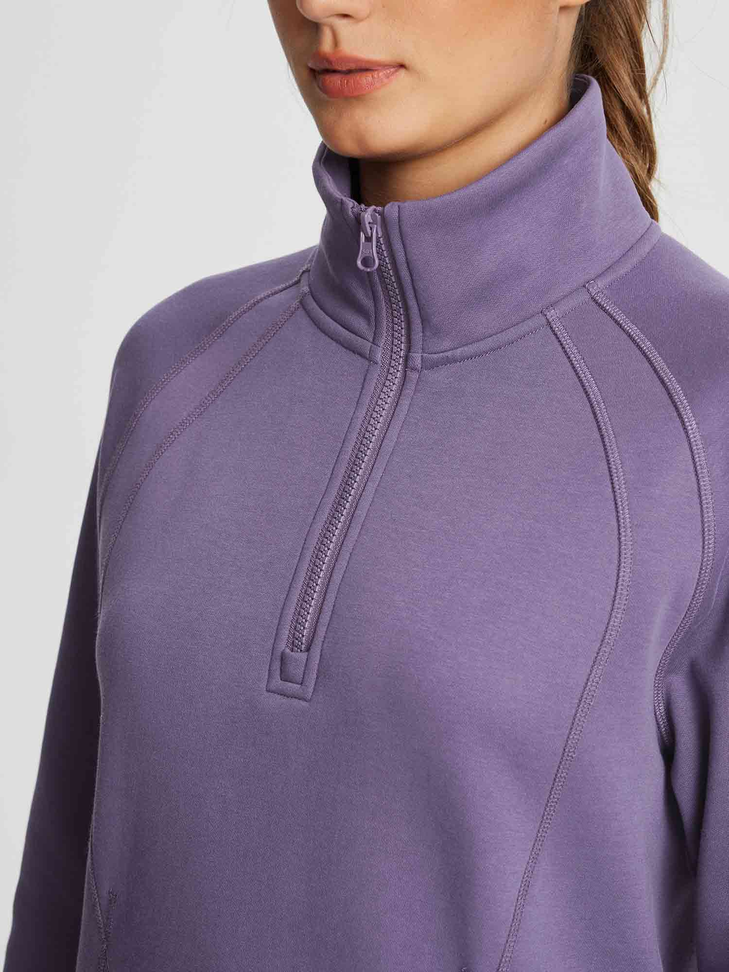 Evergreen Cozy Fleece Half-Zip Pullover