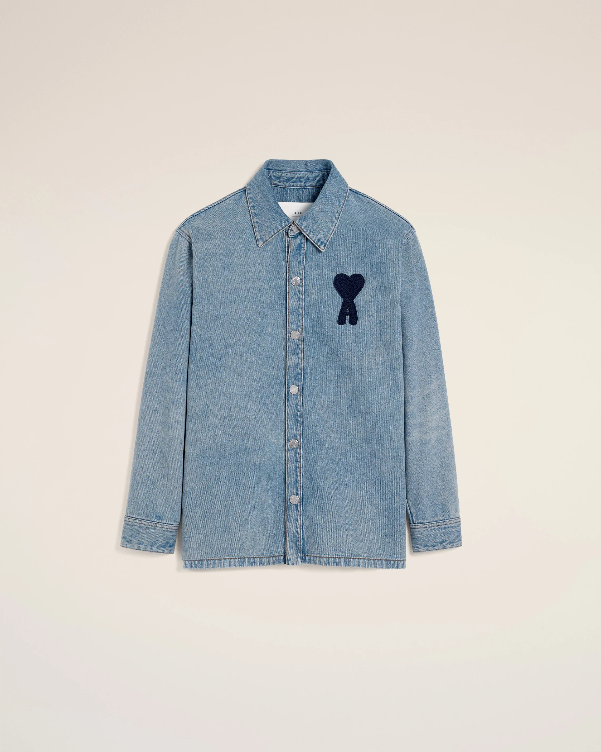 Blue Cotton Ami de Coeur Overshirt