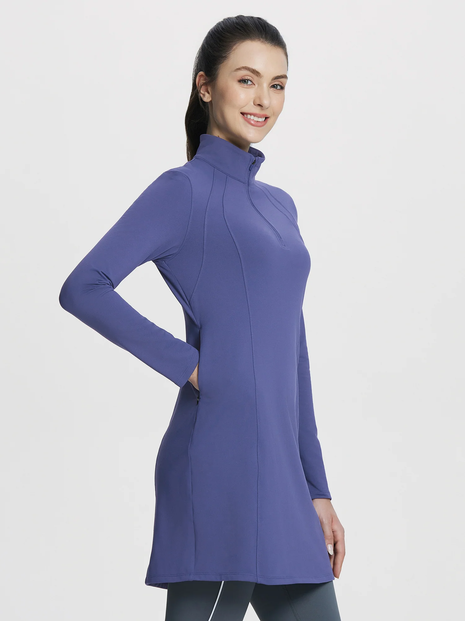 Laureate Half-Zip Fleece Pullover Sweatshirt