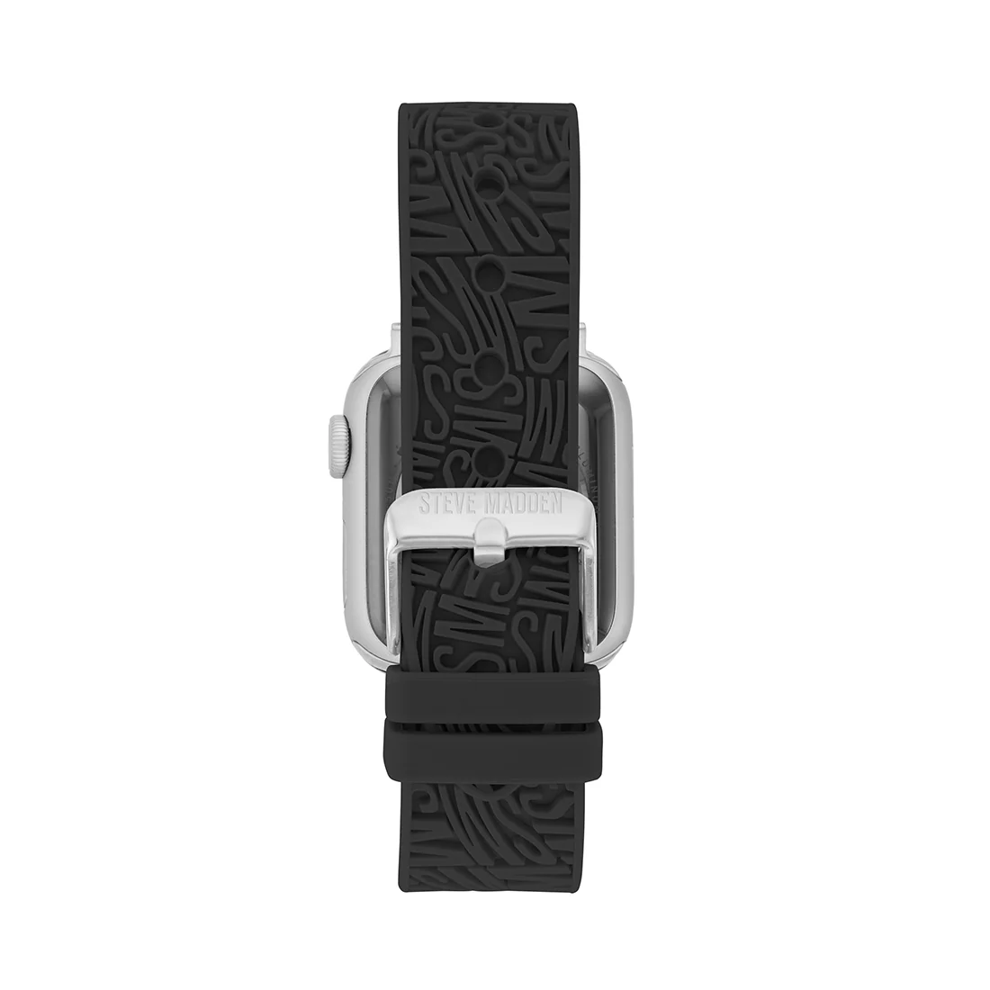 Apple Watch® RUBBER LOGO BAND 38/40/41MM BLACK