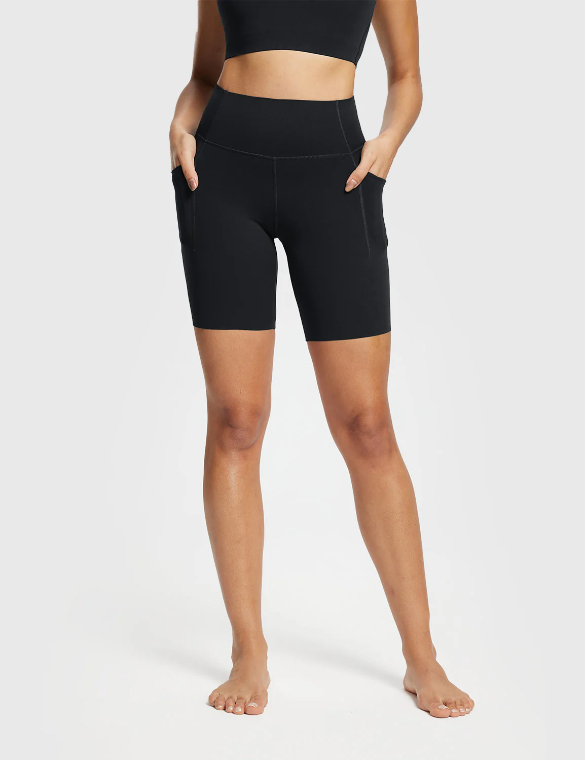 Freeleaf 8 Seamless High-Rise Shorts