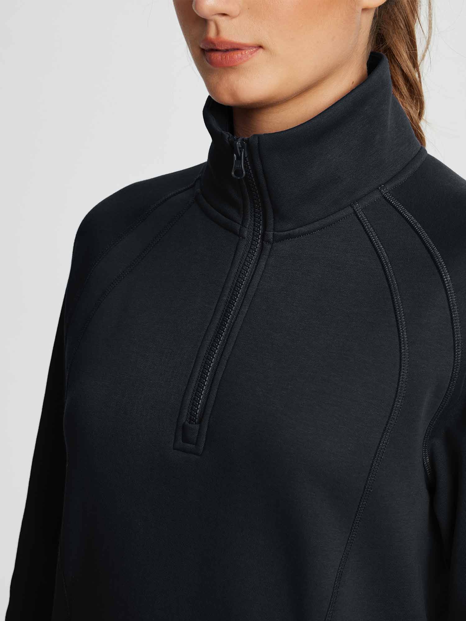 Evergreen Cozy Fleece Half-Zip Pullover