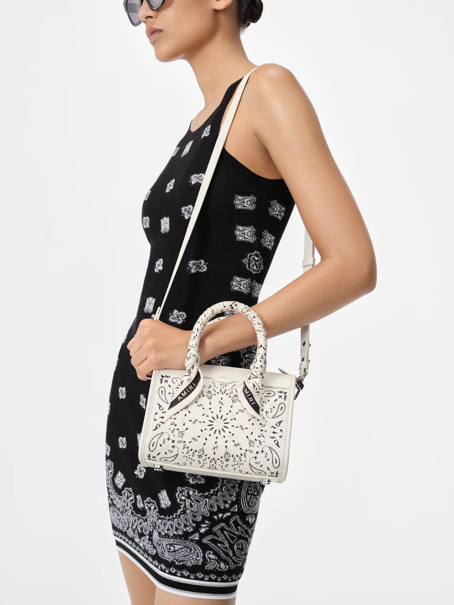 WOMEN - BANDANA MICRO TRIANGLE - Alabaster