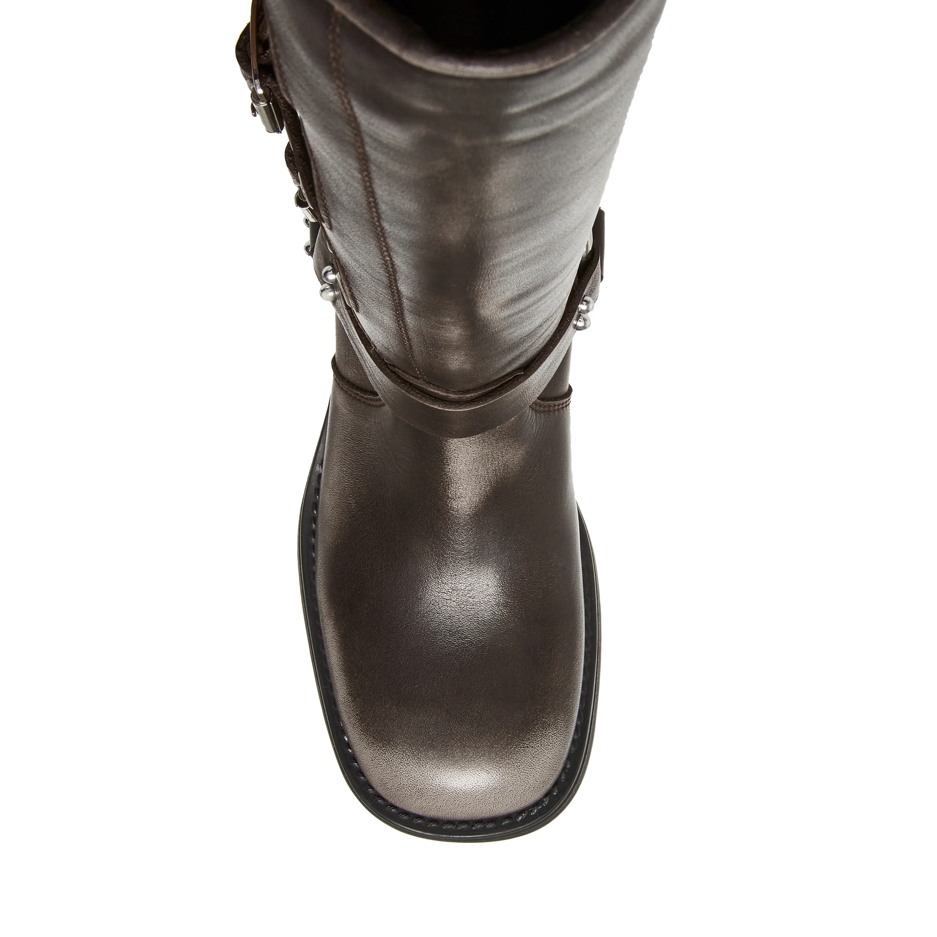 BROCKS BLACK LEATHER