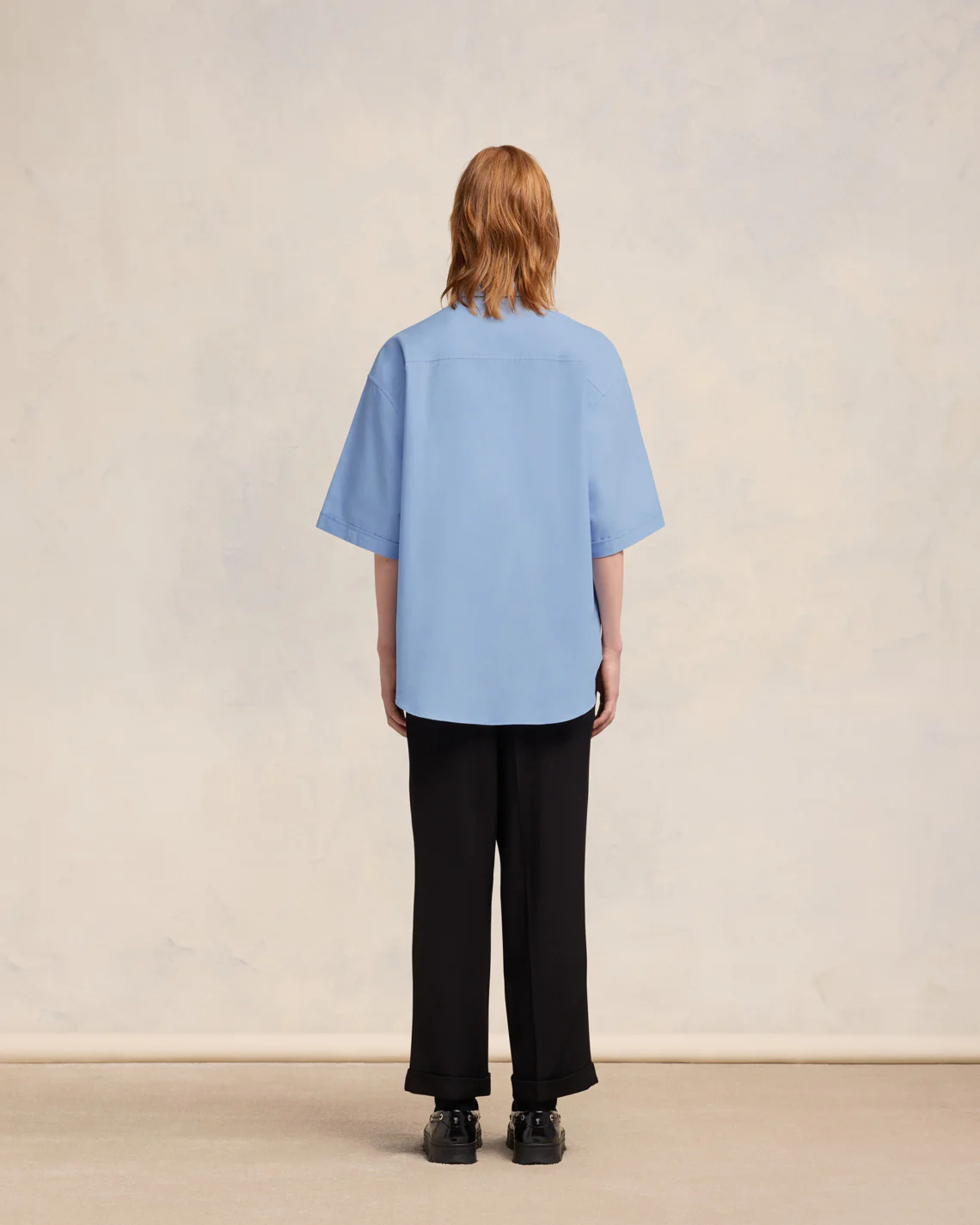 Boxy Fit Short Sleeve Shirt