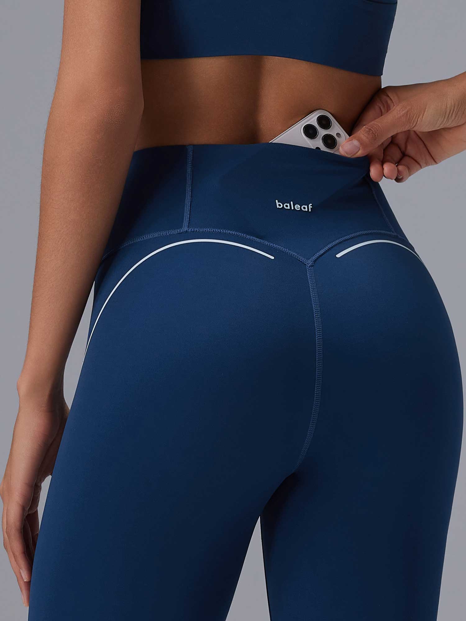 Freeleaf 25 High Rise Stripe Print Leggings