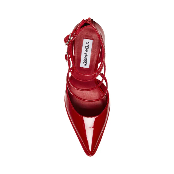 CLARA RED PATENT