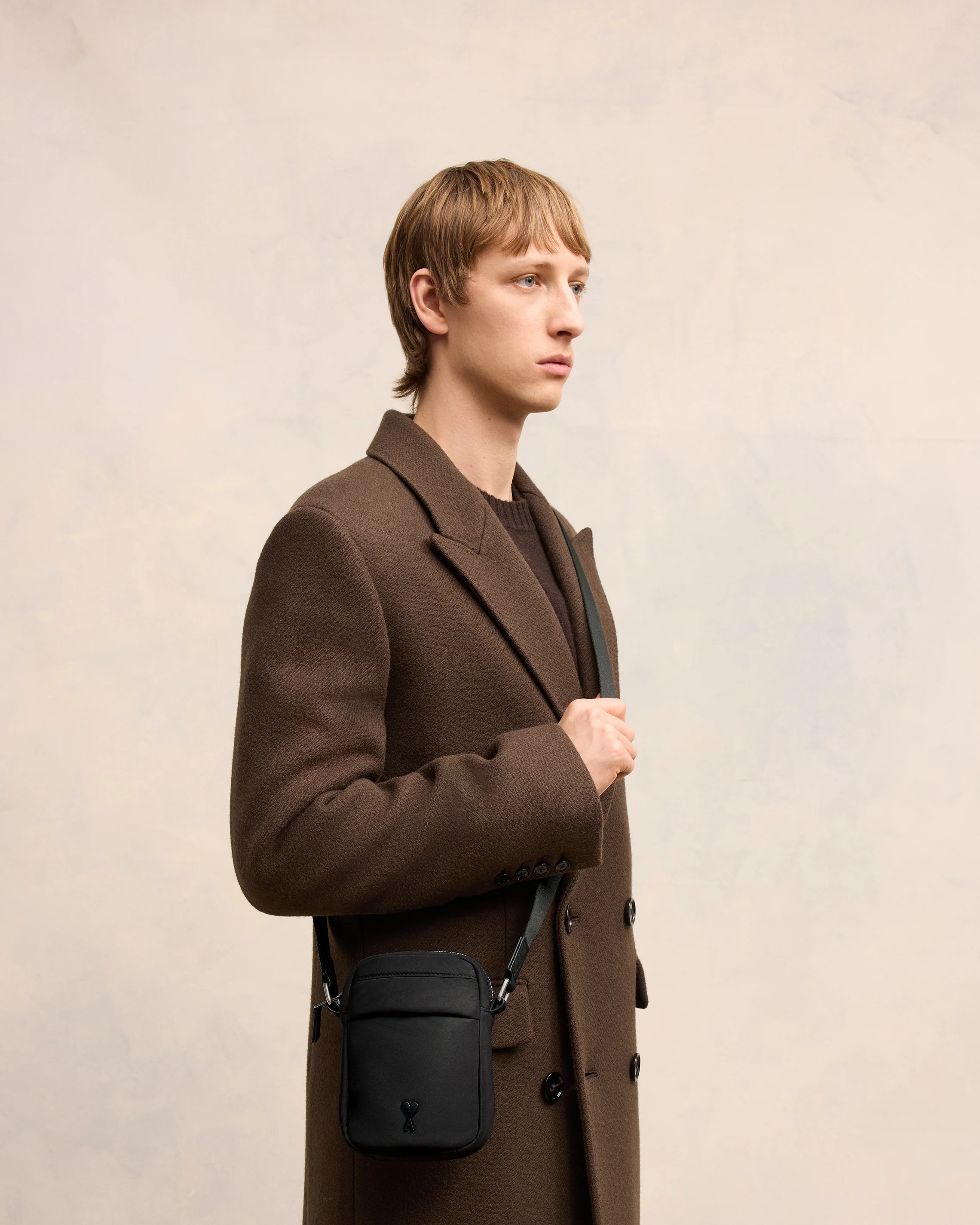 Petit Sac Crossbody Noir Ami de Cœur