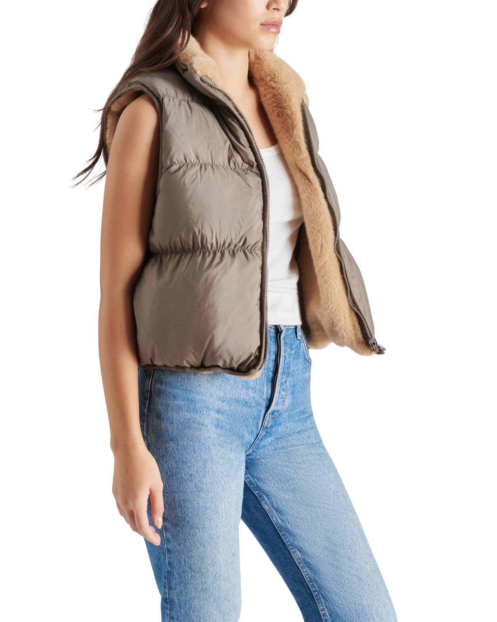 BRADY VEST GREY