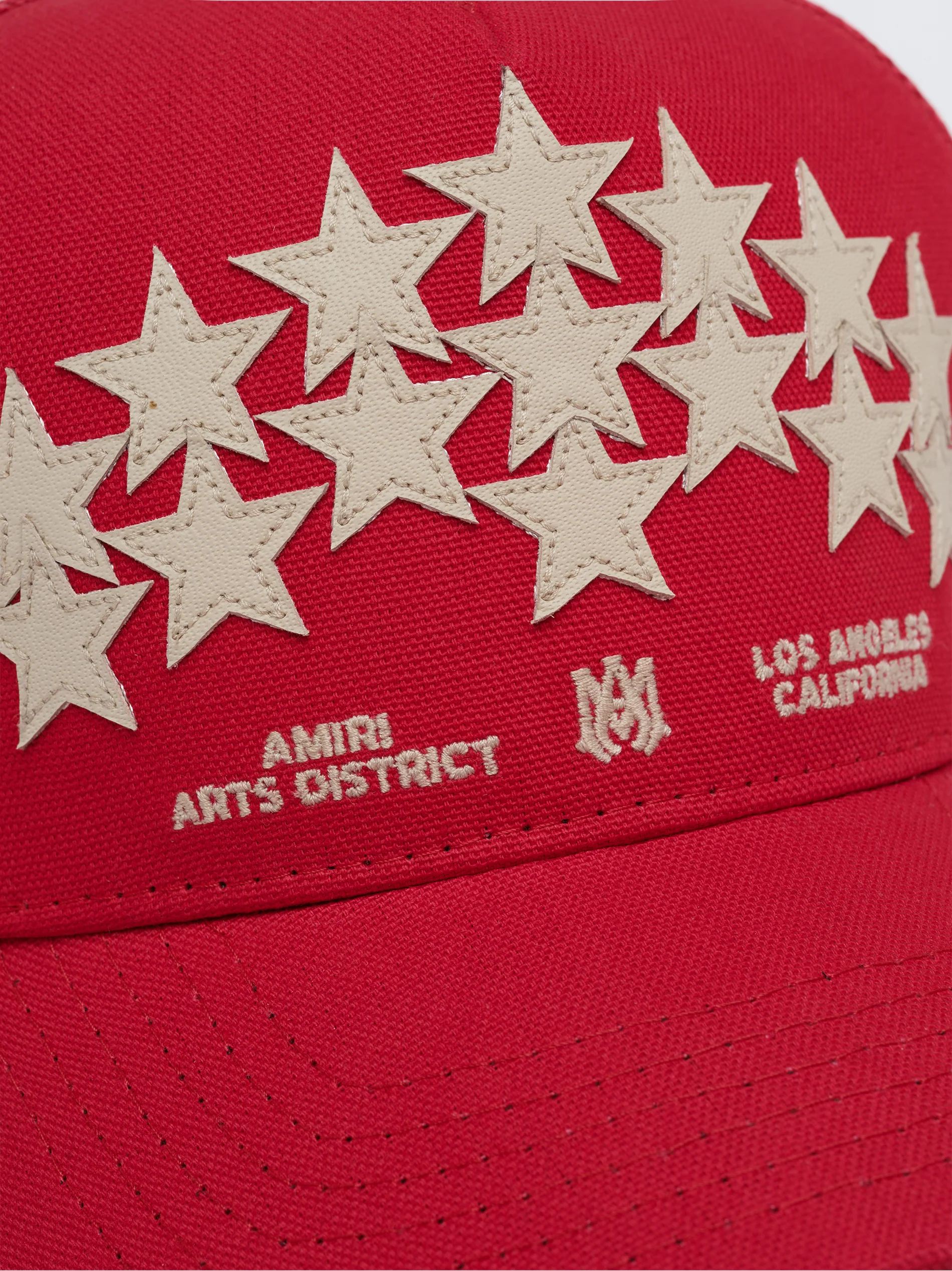 STARS TRUCKER HAT - Red