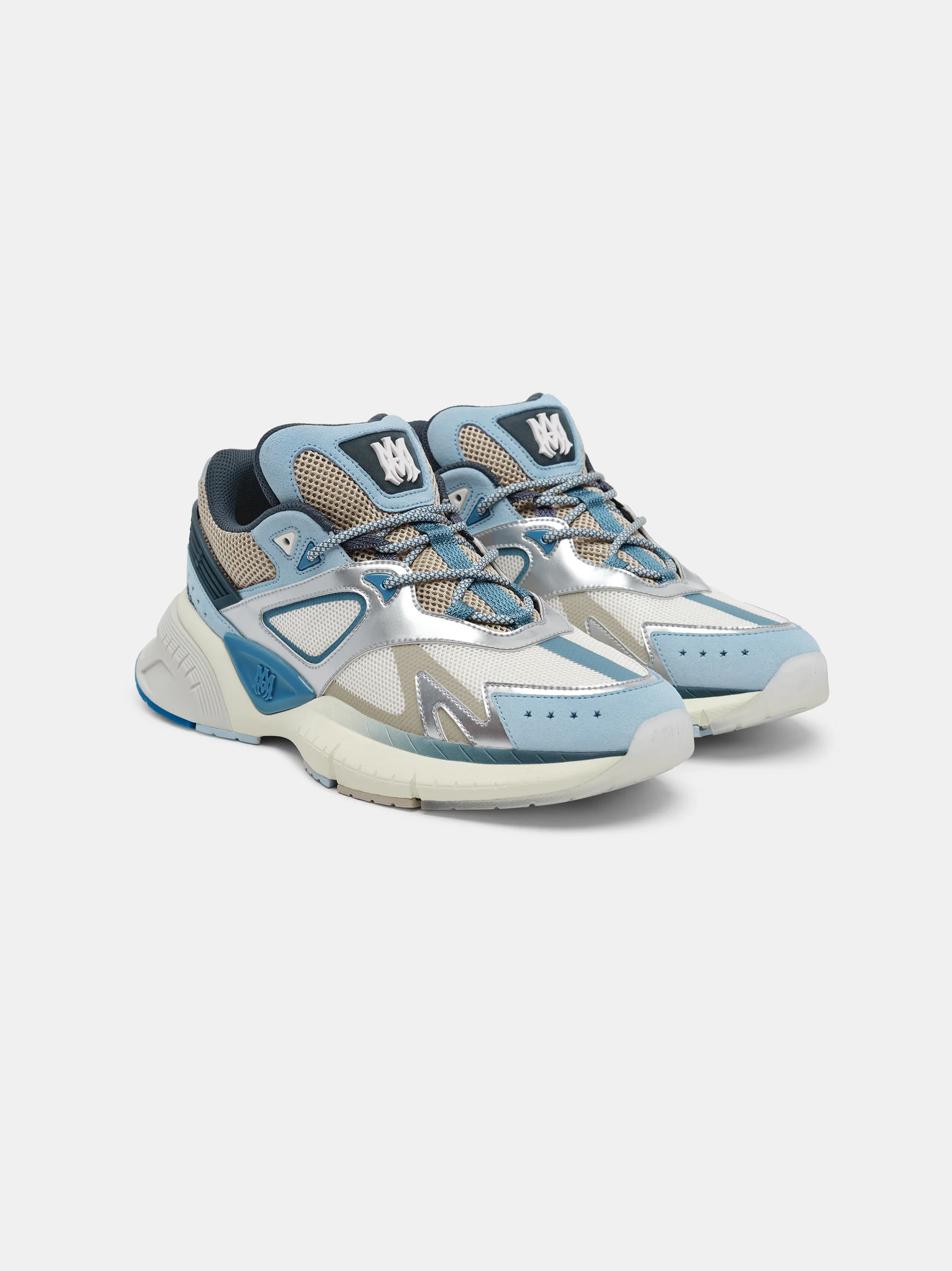 MA RUNNER - Blue Brown Silver