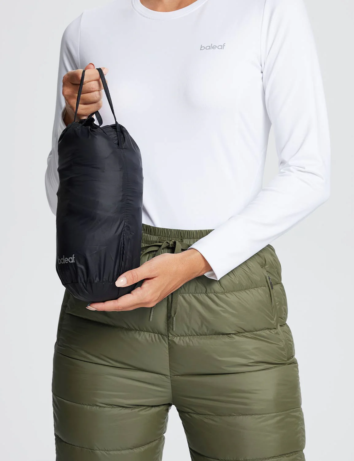 High-Rise Lightweight Ski Down Pants