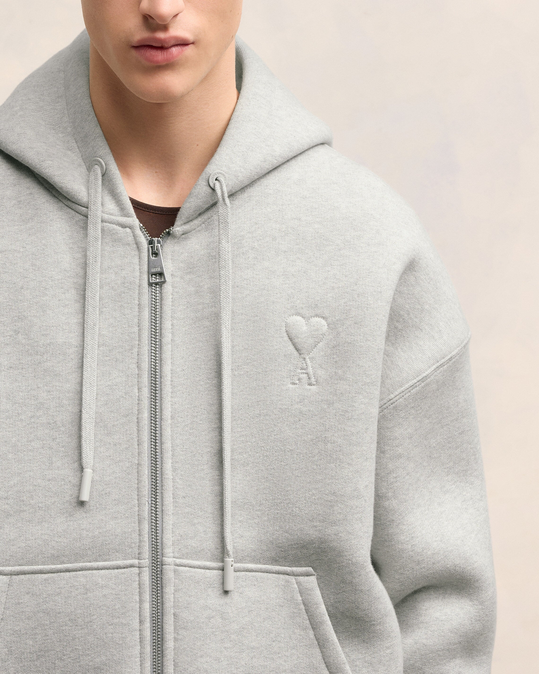 Zipped Ami de Coeur Hoodie